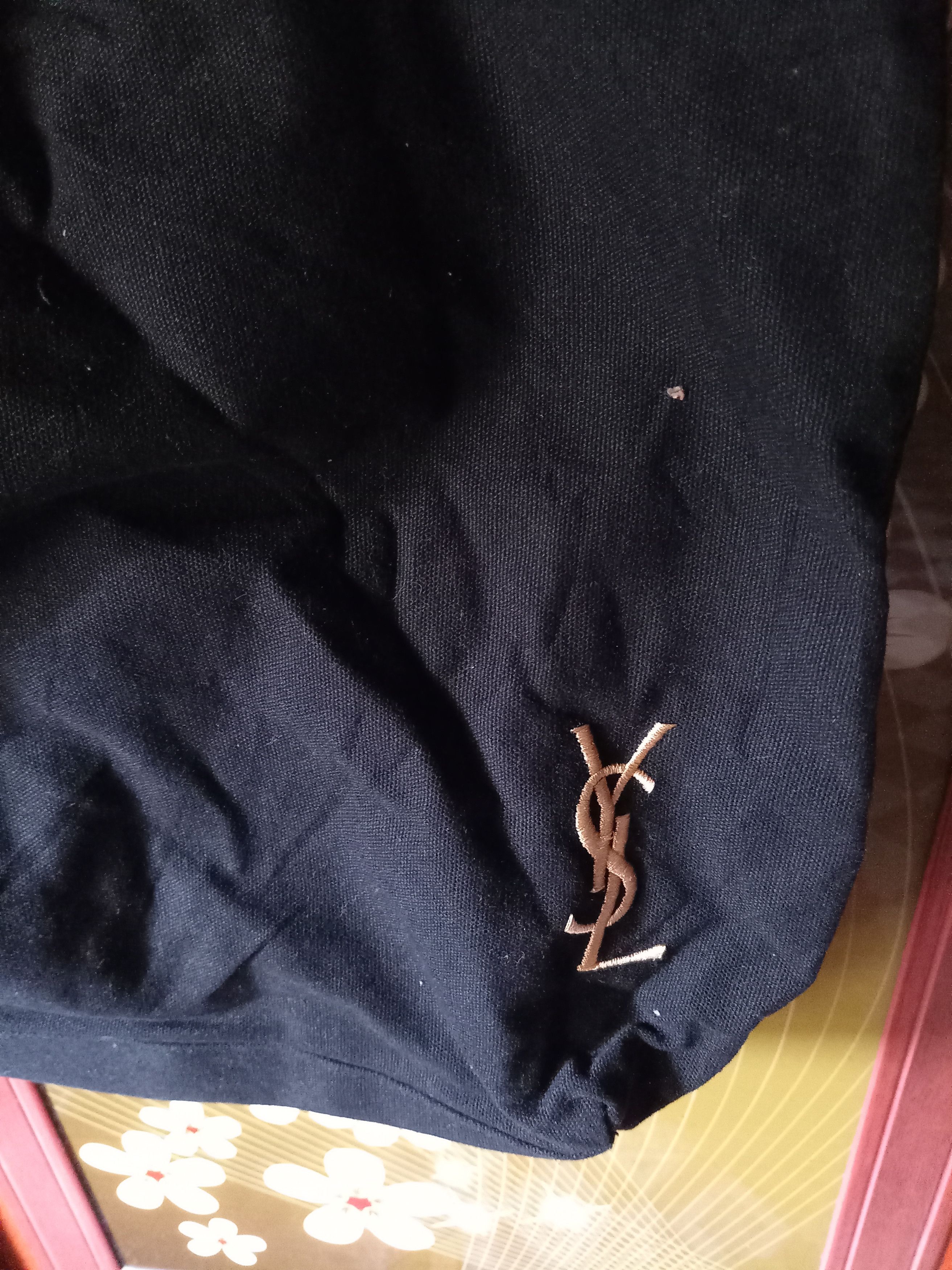 Yves Saint Laurent VTG Yves Saint Laurent YSL Tote Bag Embroidery Logo Size ONE SIZE - 2 Thumbnail