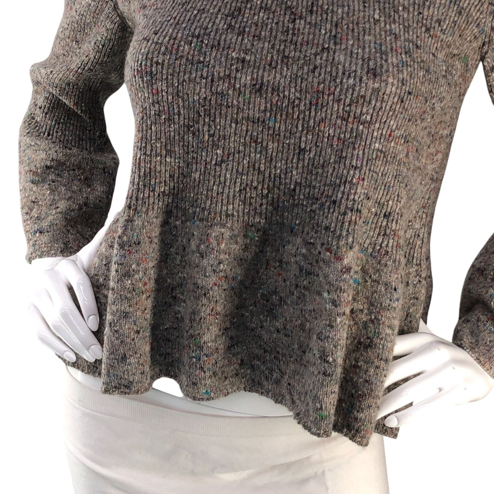Stella McCartney Stella McCartney Size 40 US M Sweater Bell Sleeve Peplum Size M / US 6-8 / IT 42-44 - 3 Thumbnail