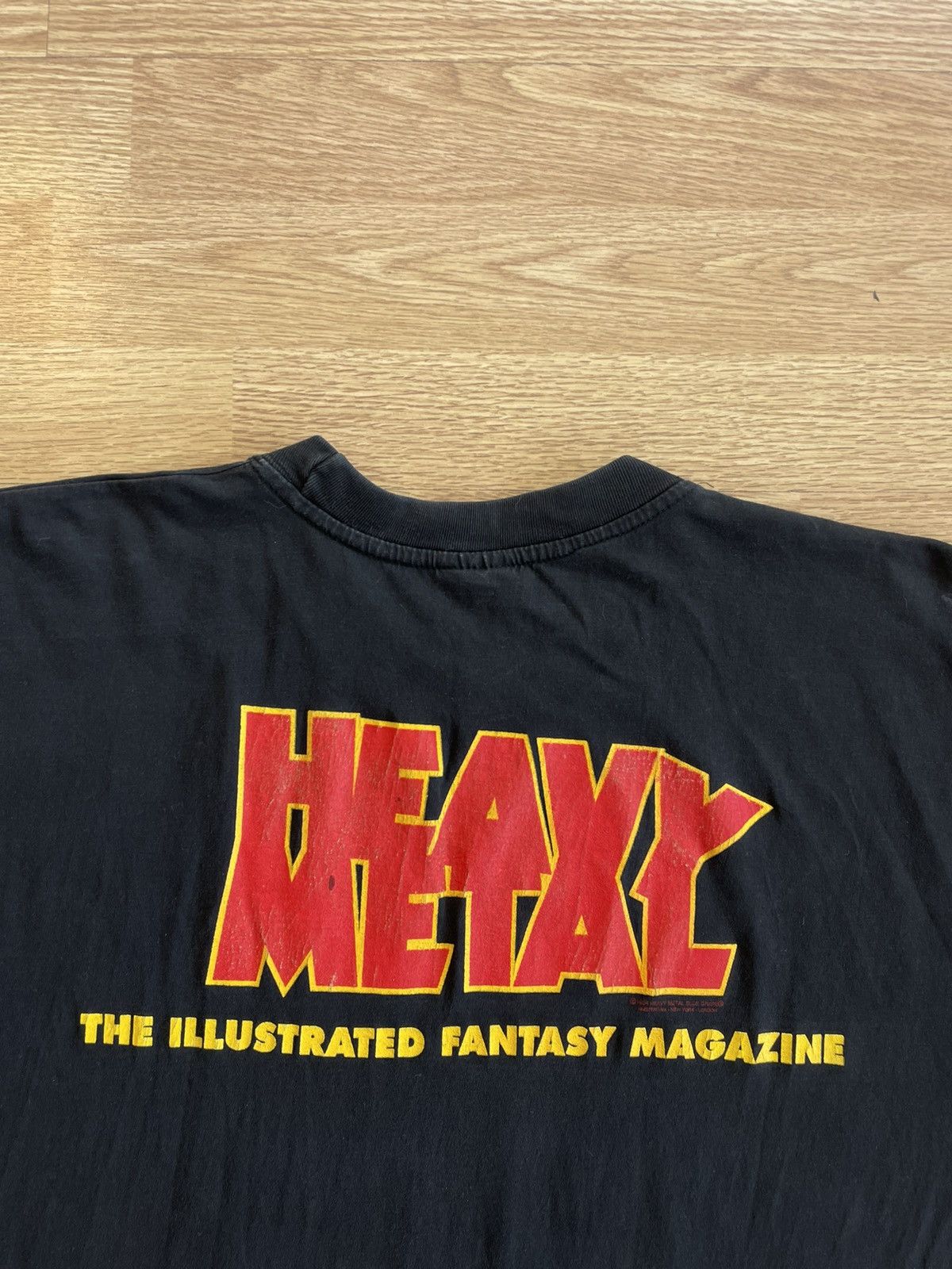 Anime × Vintage 1993 heavy metal magazine vintage shirt Size US XL / EU 56 / 4 - 6 Thumbnail