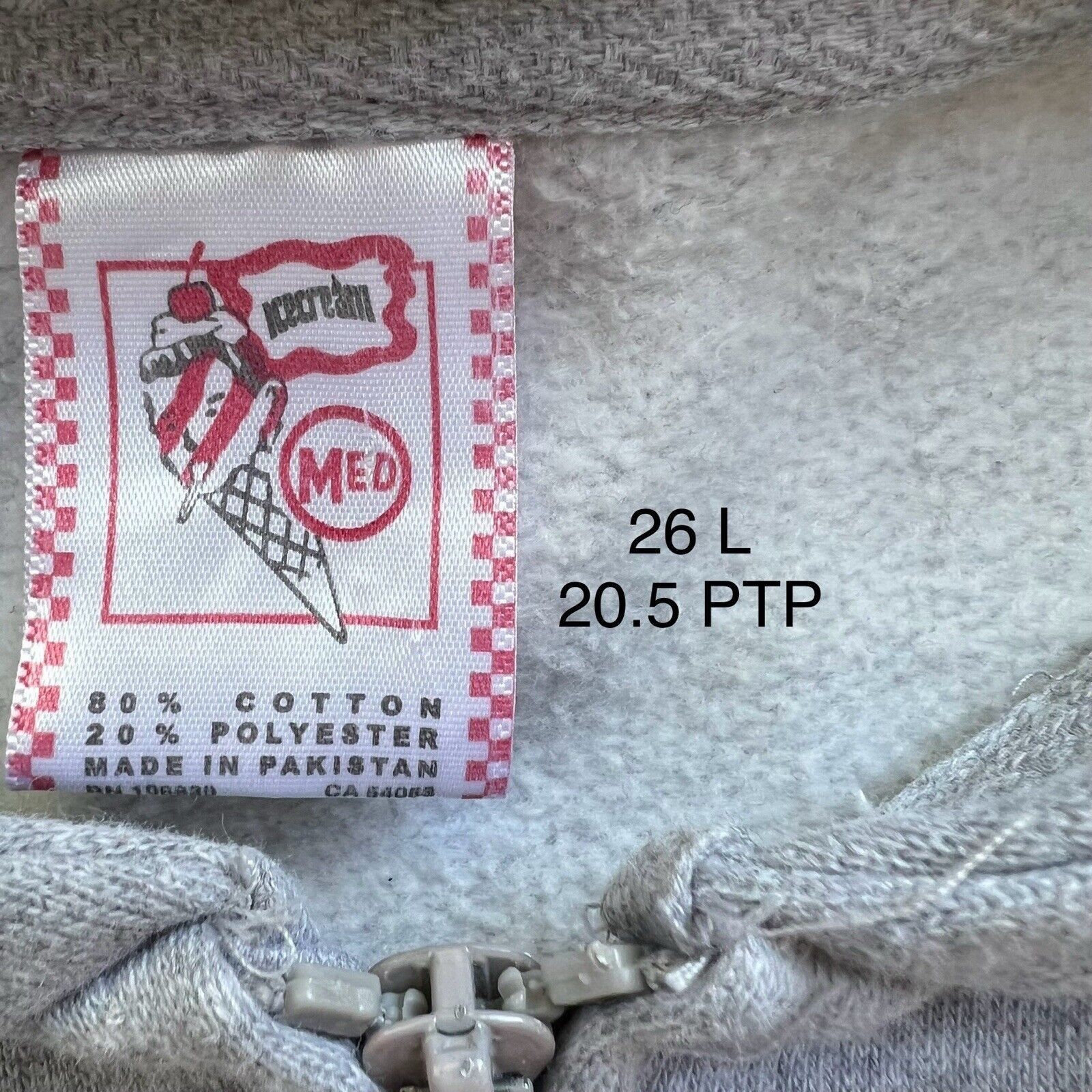 Icecream × Vintage Vintage BBC Ice Cream Jacket M Gray Full Zip Y2K Streetwear Size US M / EU 48-50 / 2 - 7 Thumbnail