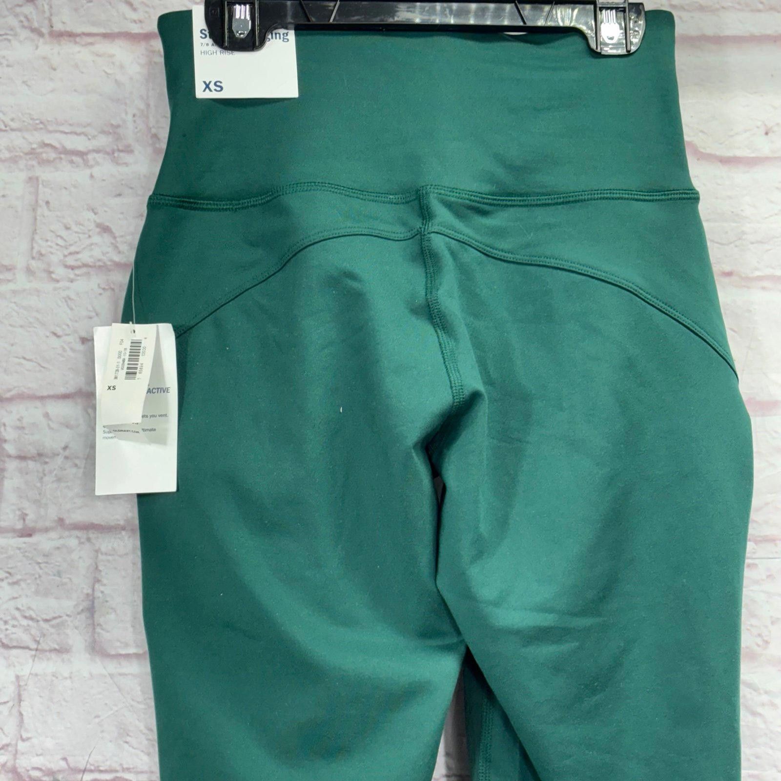 Old Navy Old Navy Street Legging in Green XS Nwt Size 26" / US 2 / IT 38 - 7 Thumbnail