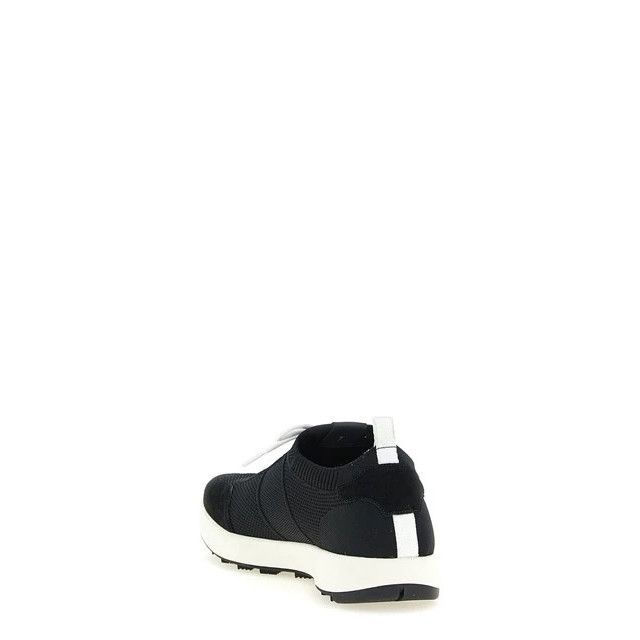 Kiton KITON Black Technical cotton Sneakers New & Authentic (Men's Size US 8 / EU 41 - 3 Thumbnail