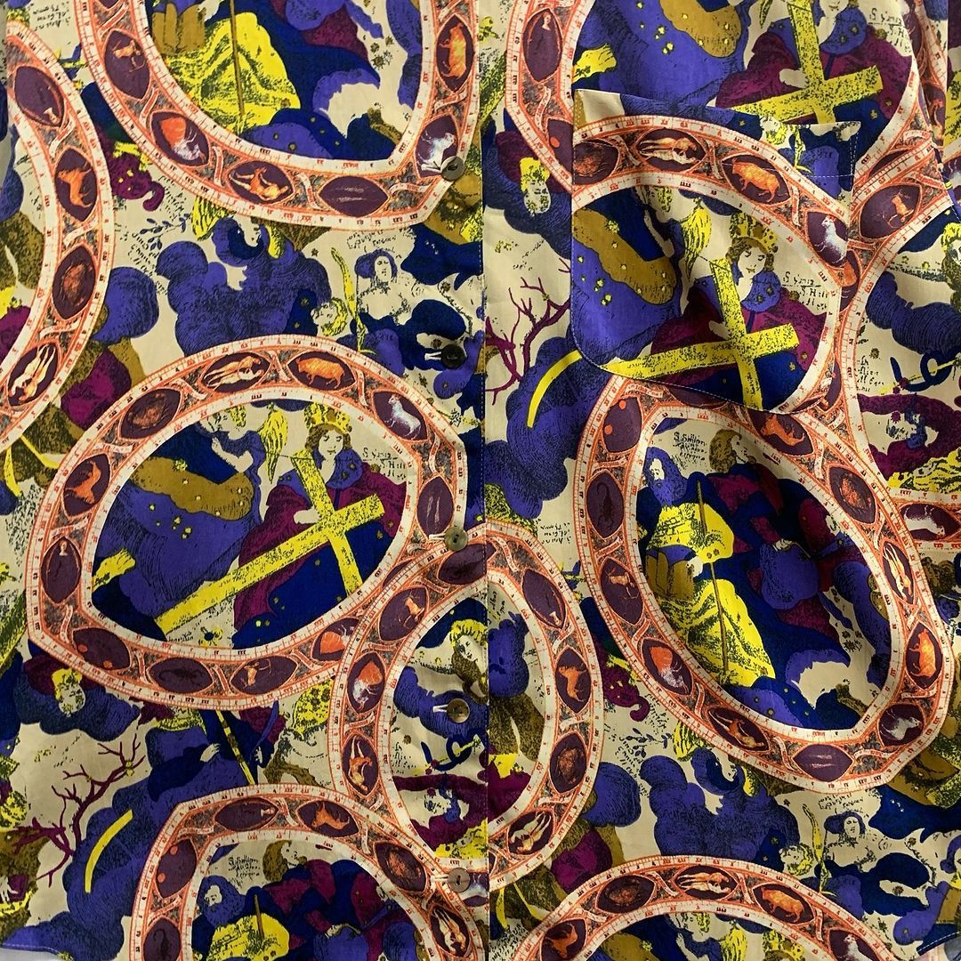 Vintage Vintage Printed Shirt Size US L / EU 52-54 / 3 - 4 Thumbnail