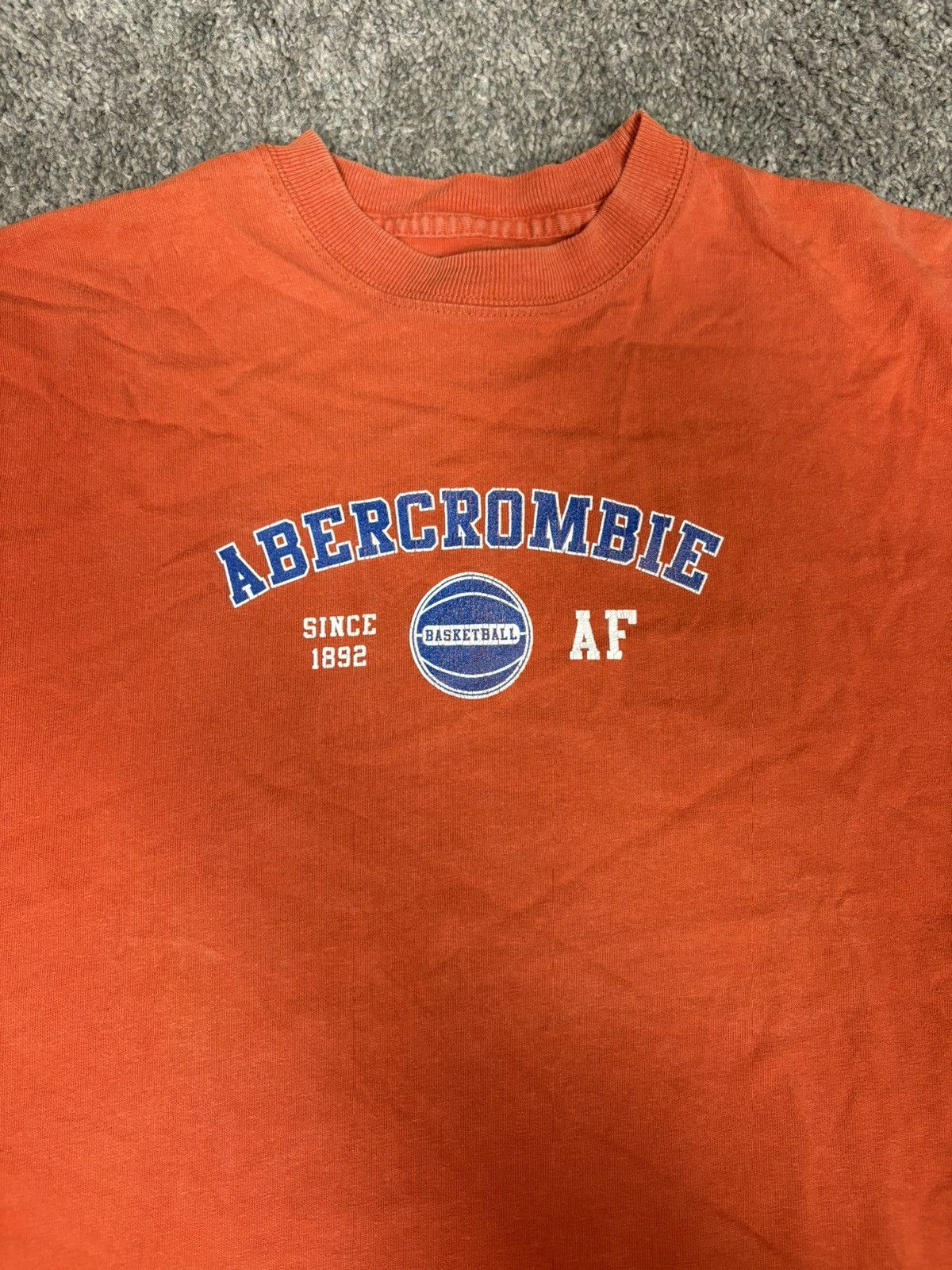 Abercrombie & Fitch Y2k orange abercrombie Tshirt Size US L / EU 52-54 / 3 - 3 Thumbnail