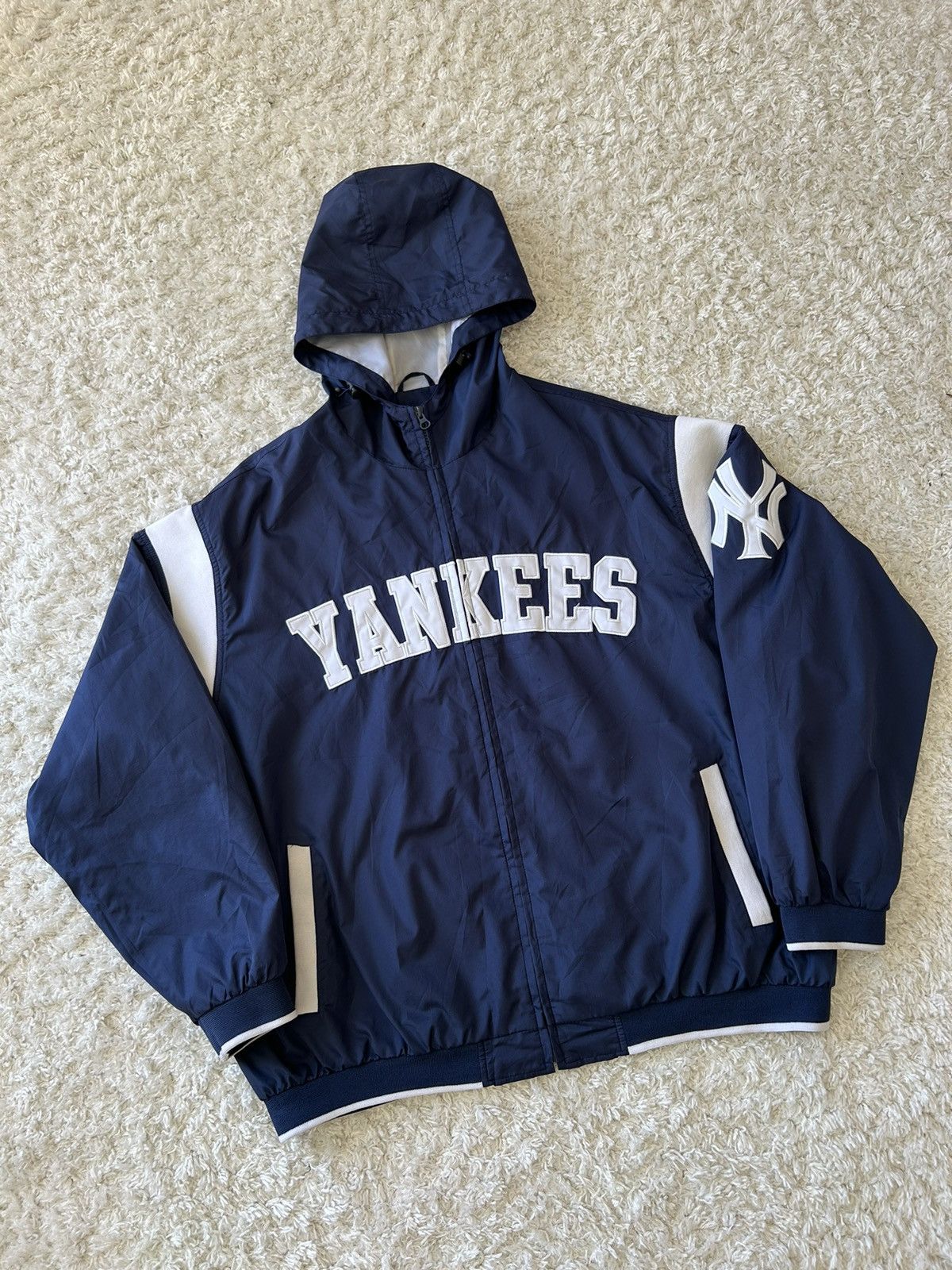 Vintage Jacket Yankees vintage rap Size US XXL / EU 58 / 5 - 2 Thumbnail