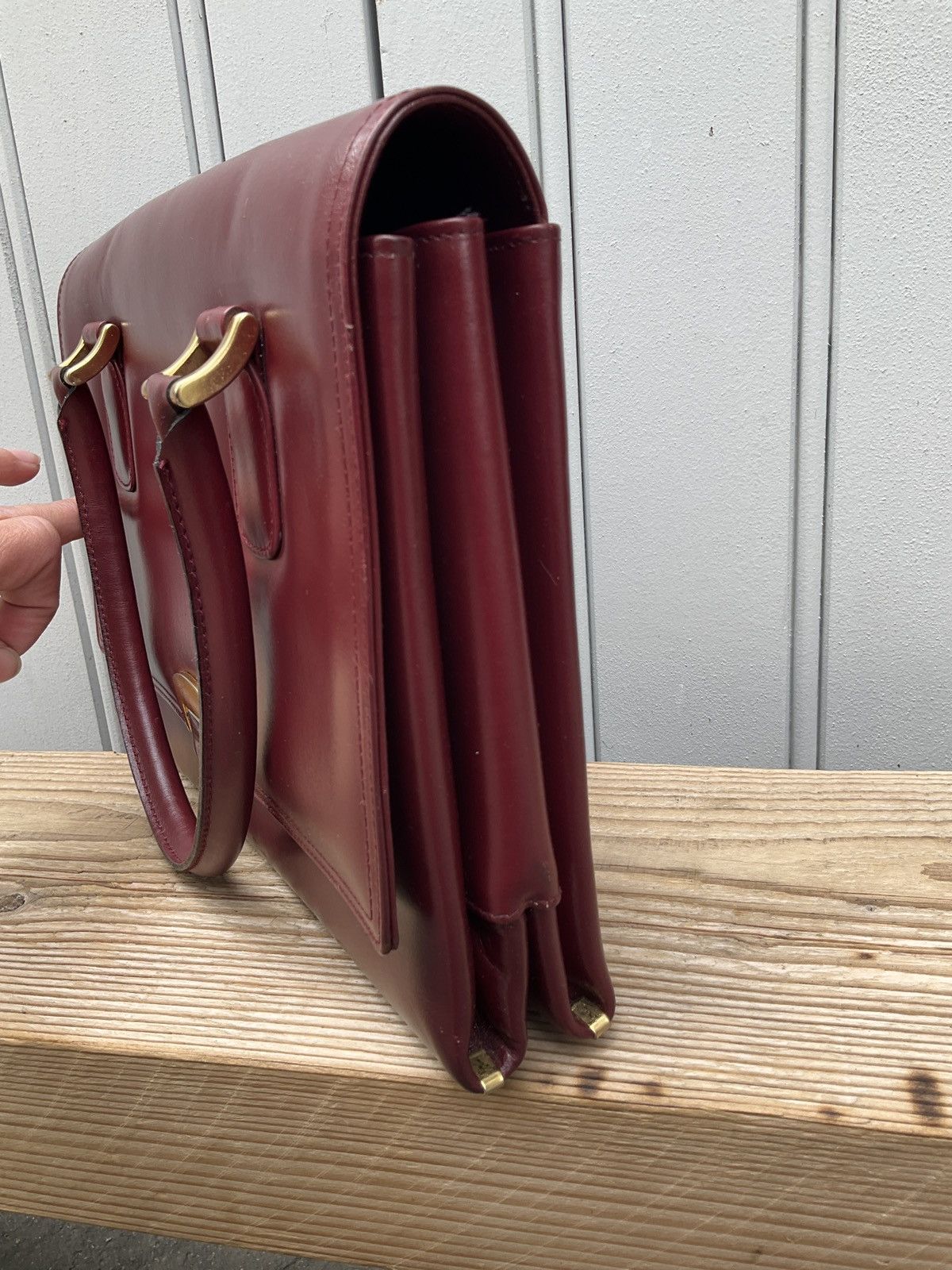 Vintage Vintage leather bag Size ONE SIZE - 5 Thumbnail