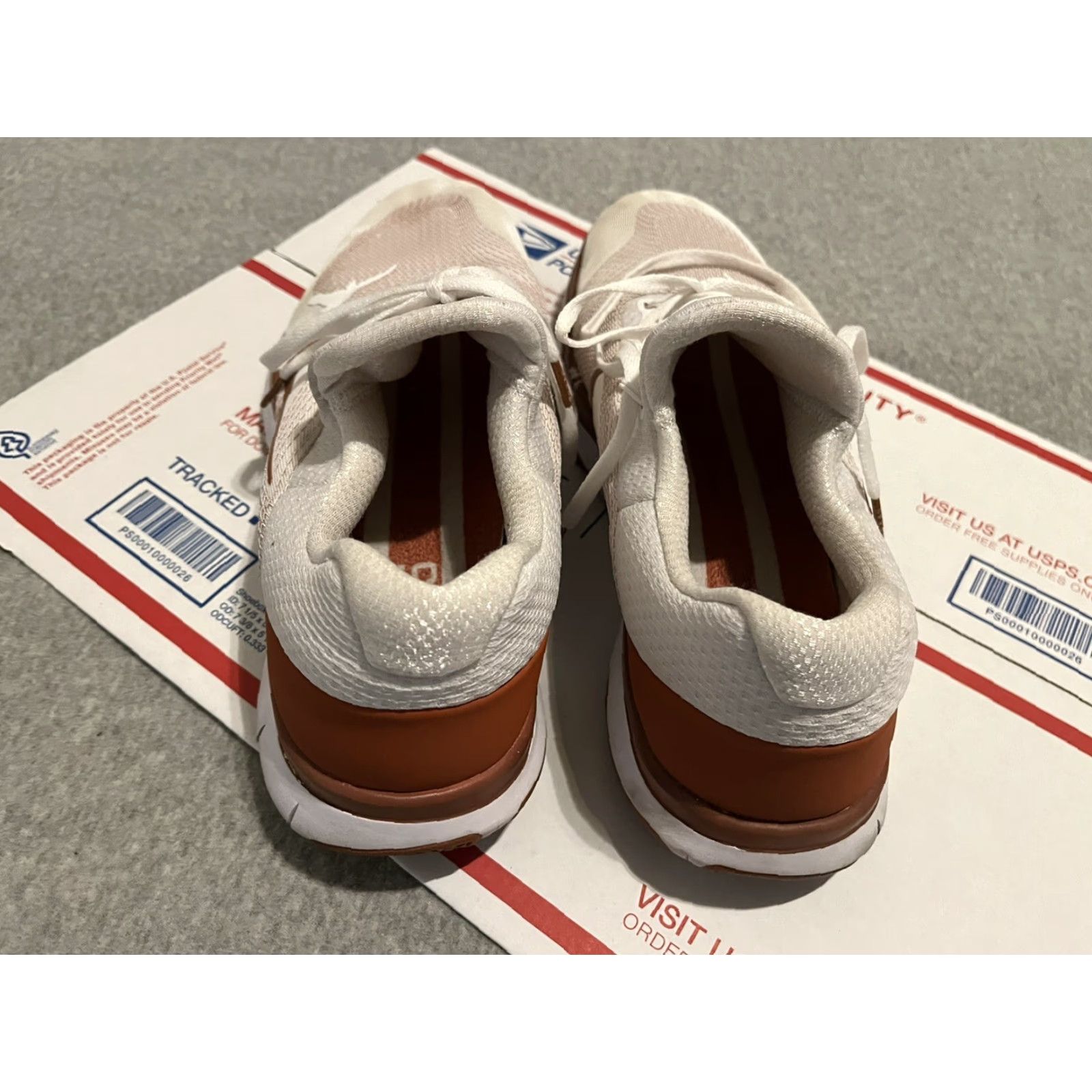 Nike Nike Free Trainer V7 SG Sneaker Men 11 White Orange Texas Longhorns 898049-100 Size US 10 / EU 43 - 5 Thumbnail
