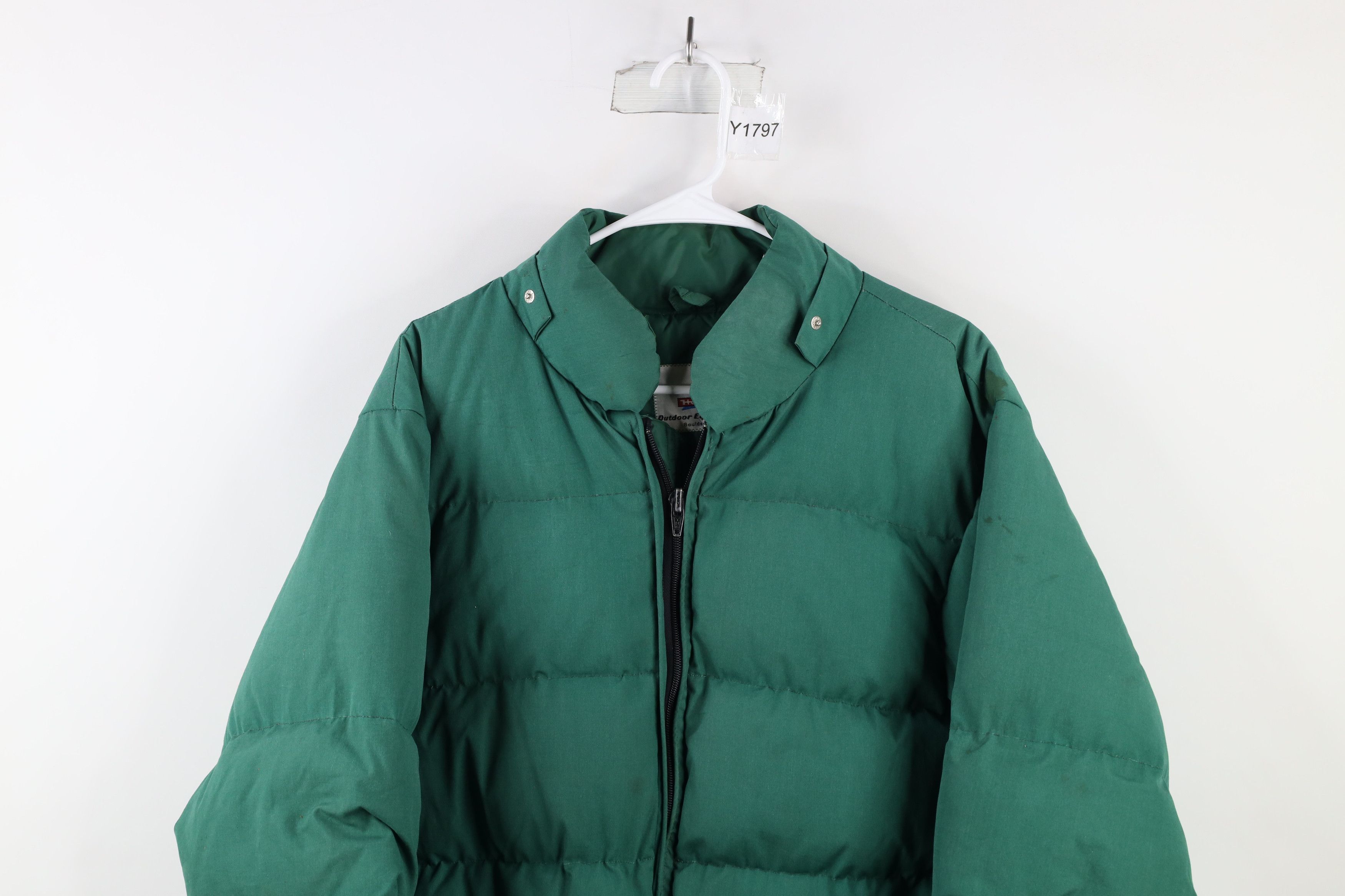 Holubar Vintage 70s Holubar Down Winter Puffer Jacket Green USA Size US L / EU 52-54 / 3 - 2 Thumbnail