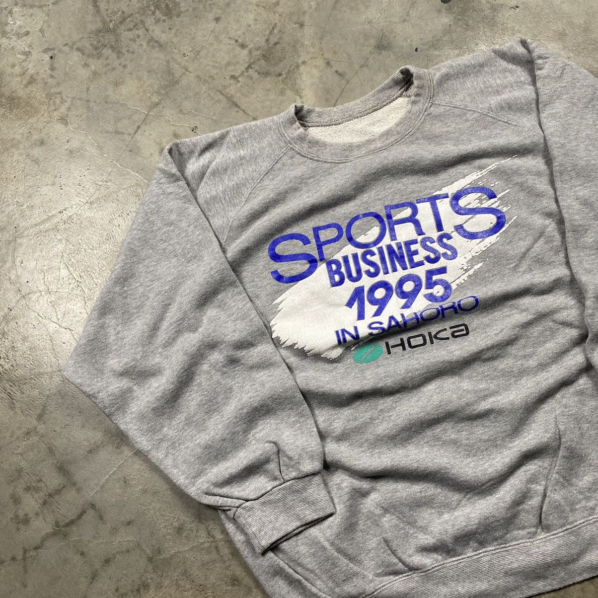 Japanese Brand × Vintage 1995 Sahoro Sports Business Boxy Crewneck Size US M / EU 48-50 / 2 - 2 Thumbnail