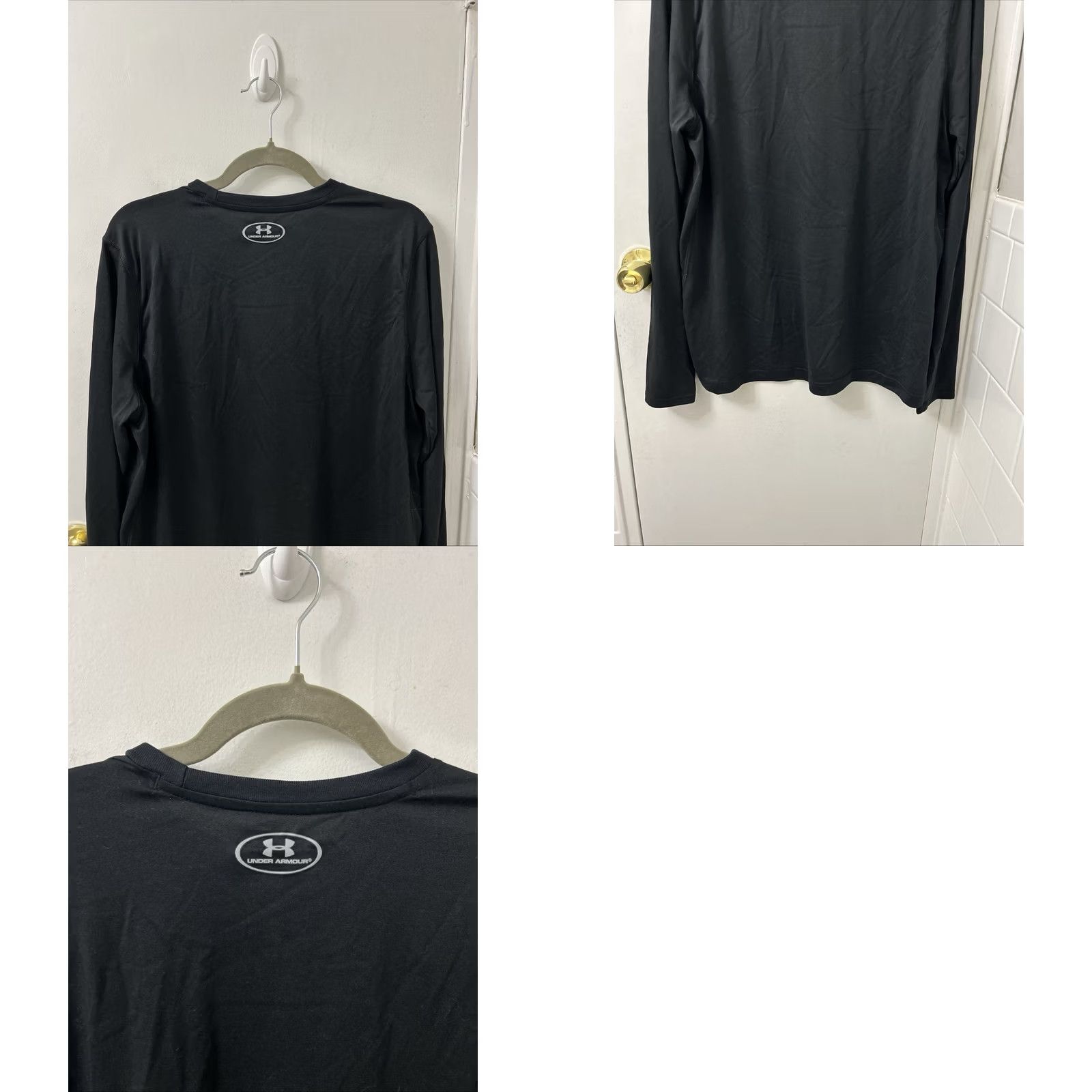 Under Armour Under Armour Shirt Mens M Black 2017 NCAA Division II Football Championship NWT HeatGear Logo Crew Neck Short Sleeve? Size US M / EU 48-50 / 2 - 8 Thumbnail