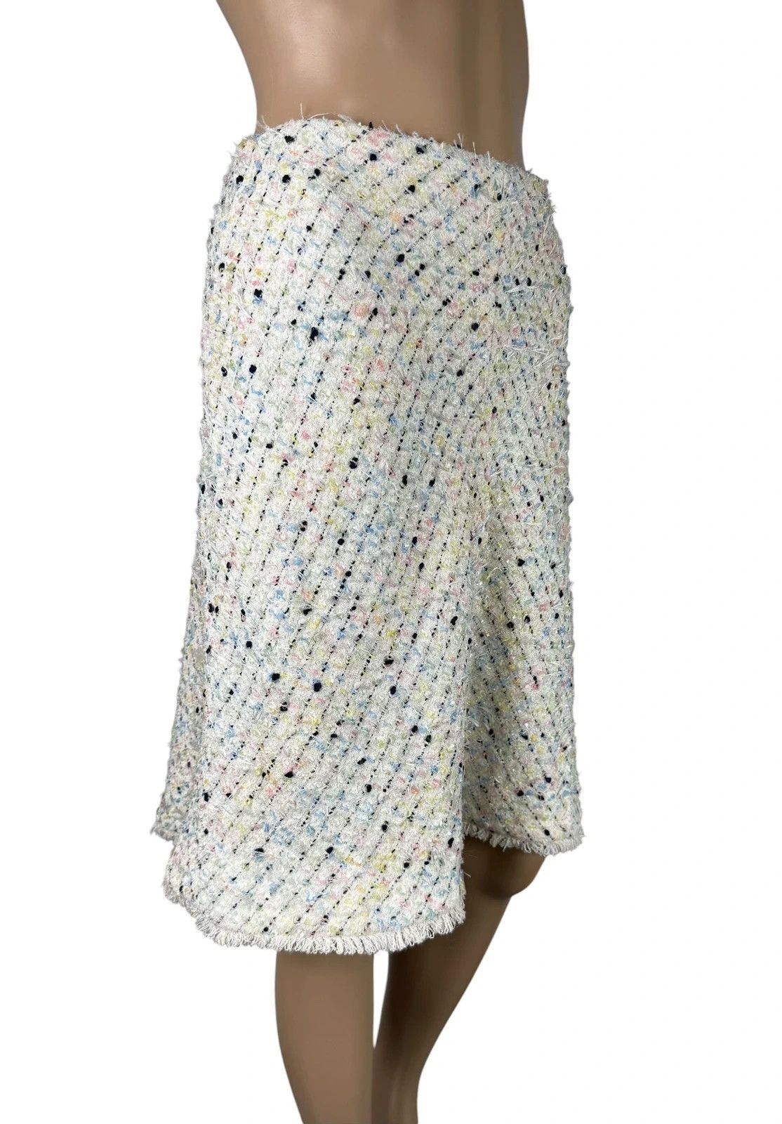 Escada Escada Tweed Midi Skirt size DE40 Size 28" / US 6 / IT 42 - 3 Thumbnail