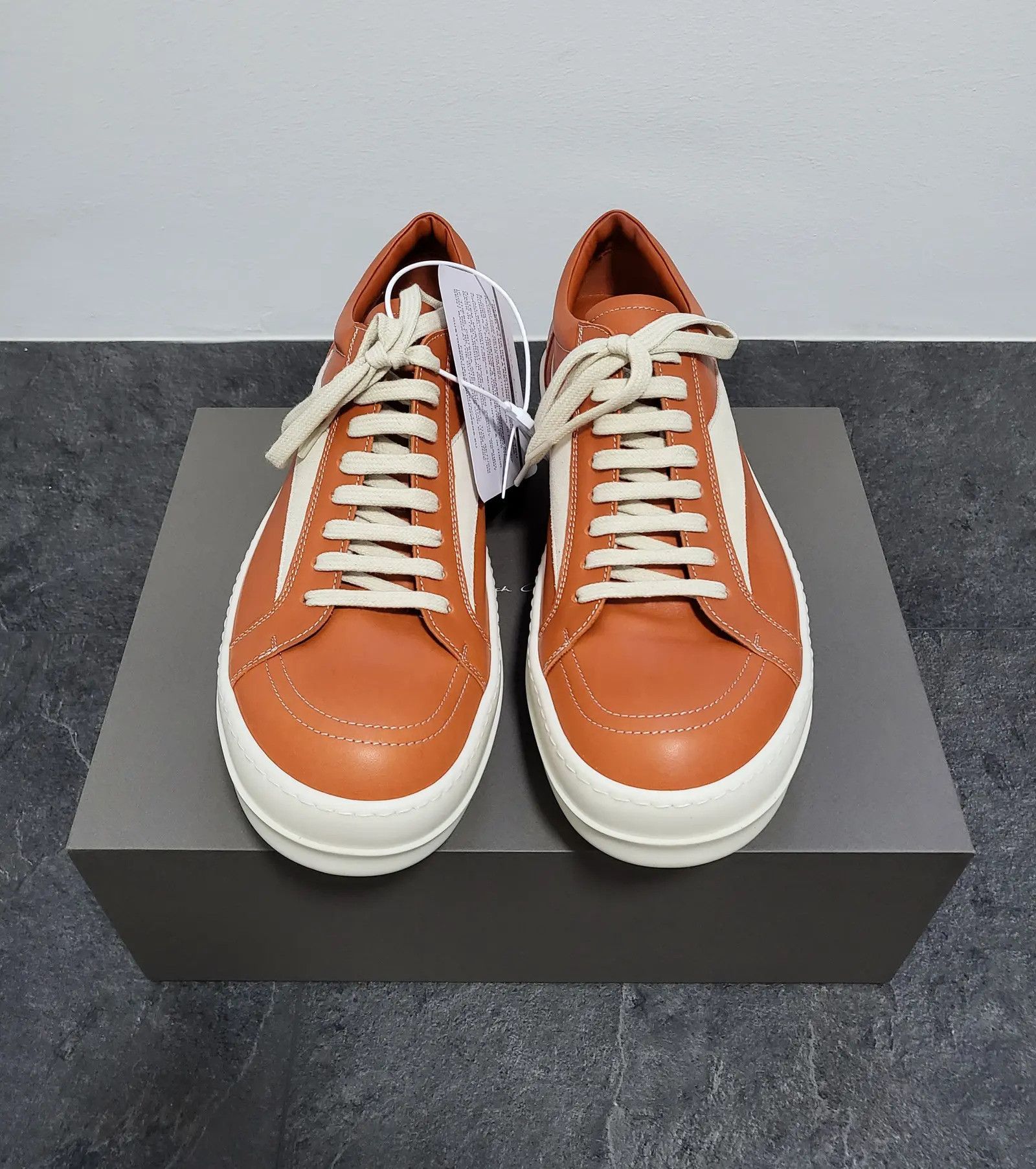 靴 rick owens vintage sneaks 2022F/W STROBE Rick Owens FW22 