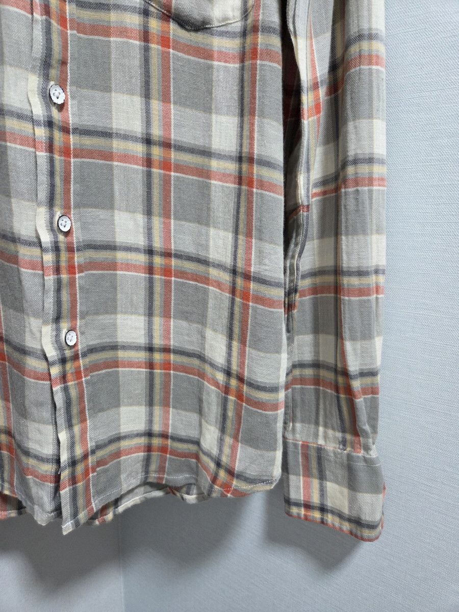 Rag & Bone **RAG & BONE Yokohama Check Shirt Size S / US 4 / IT 40 - 4 Thumbnail