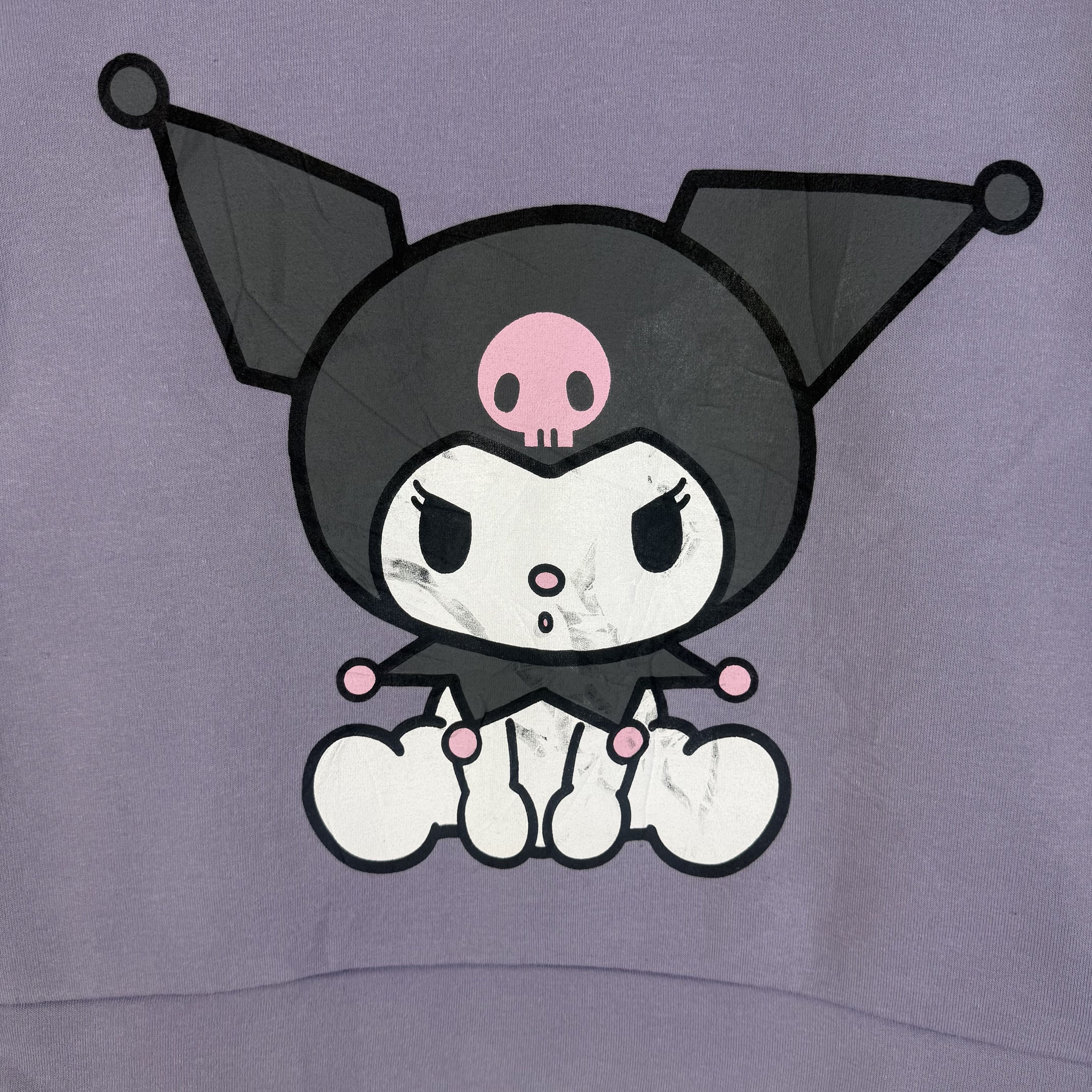 Anime Vintage Sanrio Kuromi Anime Japan Sweater Sweatshirt Size M / US 6-8 / IT 42-44 - 2 Thumbnail