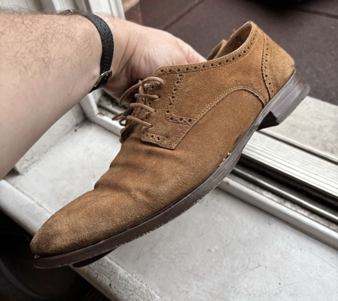 n.d.c. made by hand n.d.c. made by hand Shoes Men's Brian Derby Suede EU43/US 10 Size US 10 / EU 43 - 2 Thumbnail