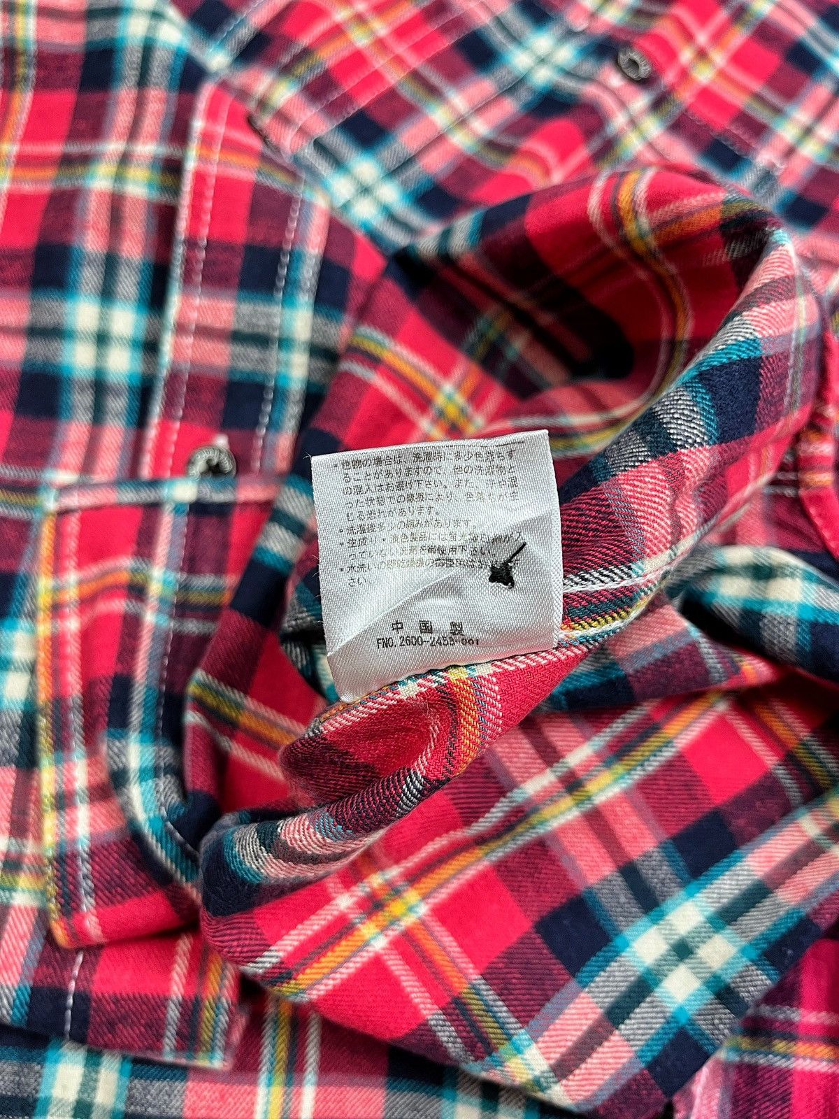 Vintage Y2K Open Dich Double Pocket Vintage Plaid Outer Flannel Size US XXL / EU 58 / 5 - 8 Thumbnail