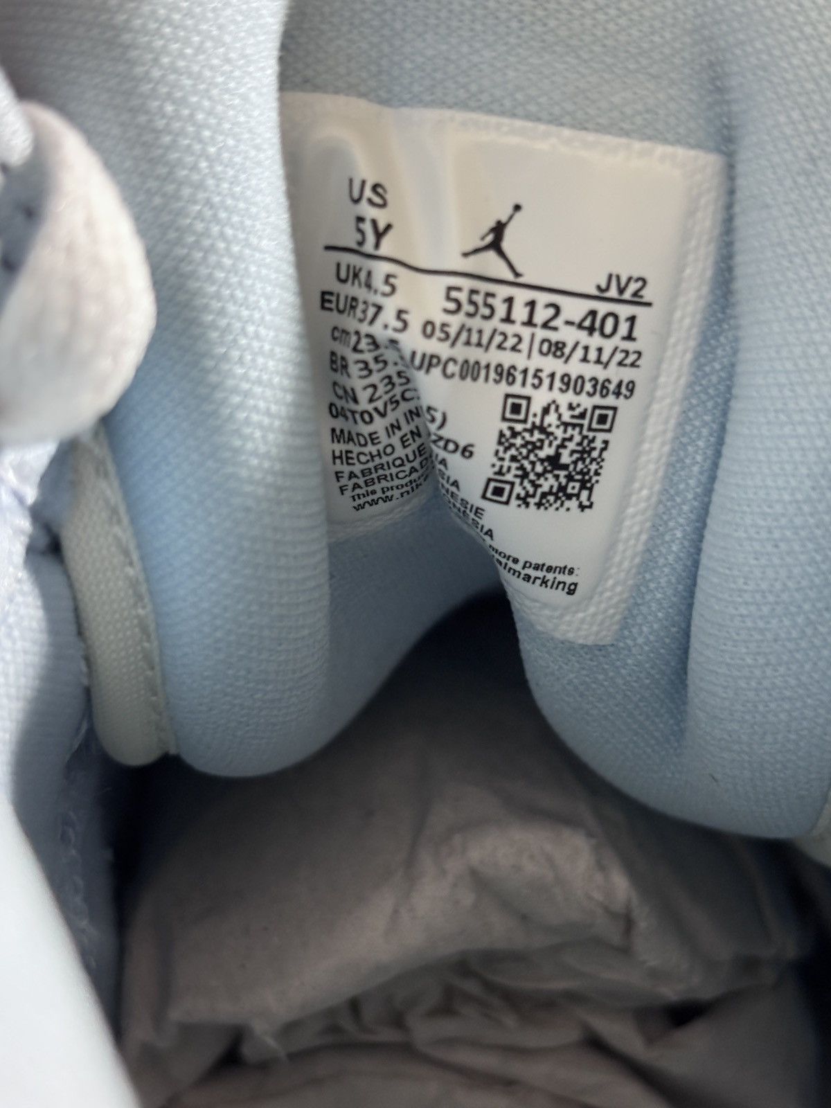 Jordan Brand Air Jordan 1 Mid Size US 6.5 / IT 36.5 - 9 Thumbnail