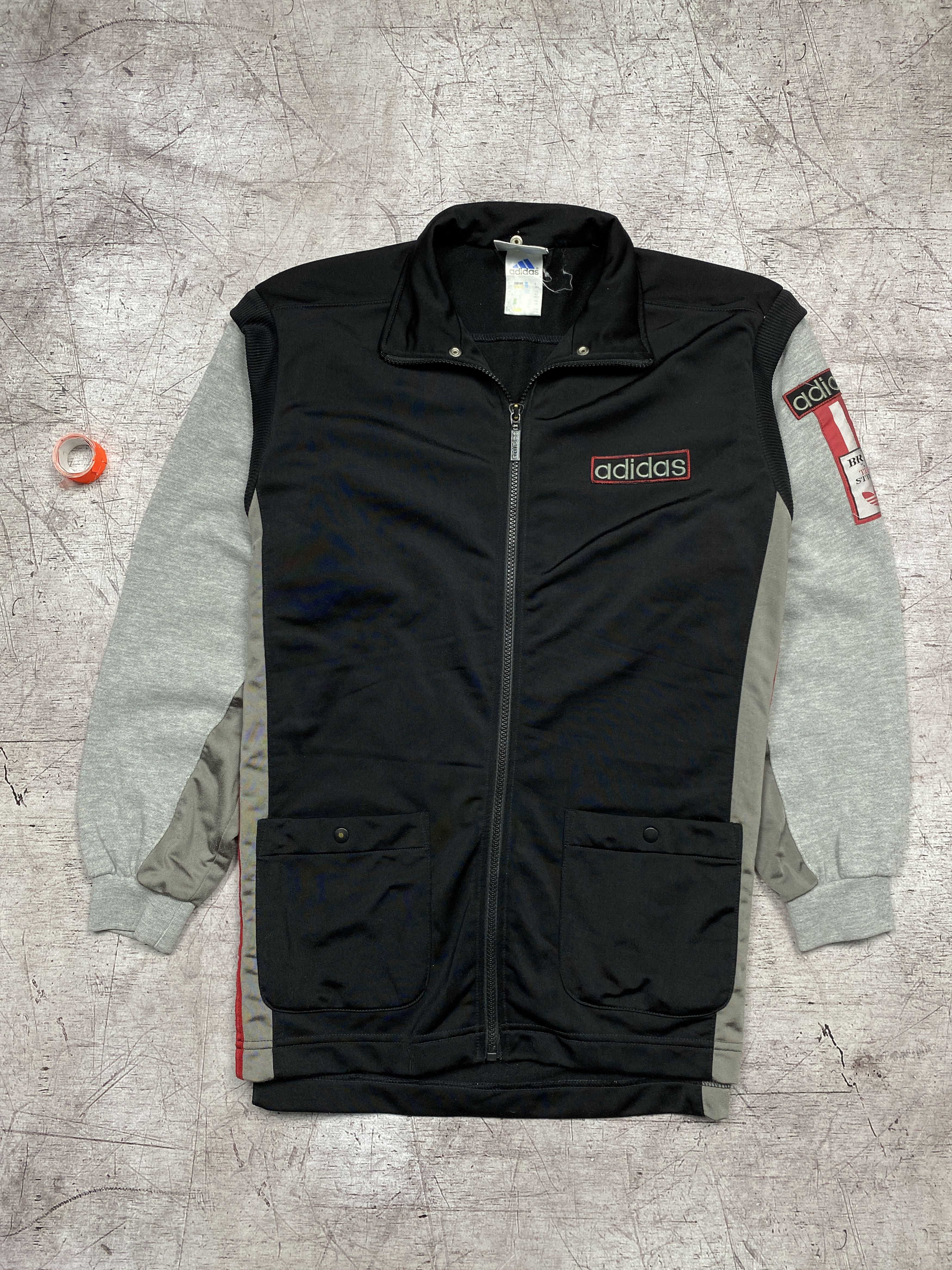 Adidas × Vintage Adidas Adibreak Vintage Mens Track Top Jacket Vest Size US S / EU 44-46 / 1 - 1 Thumbnail