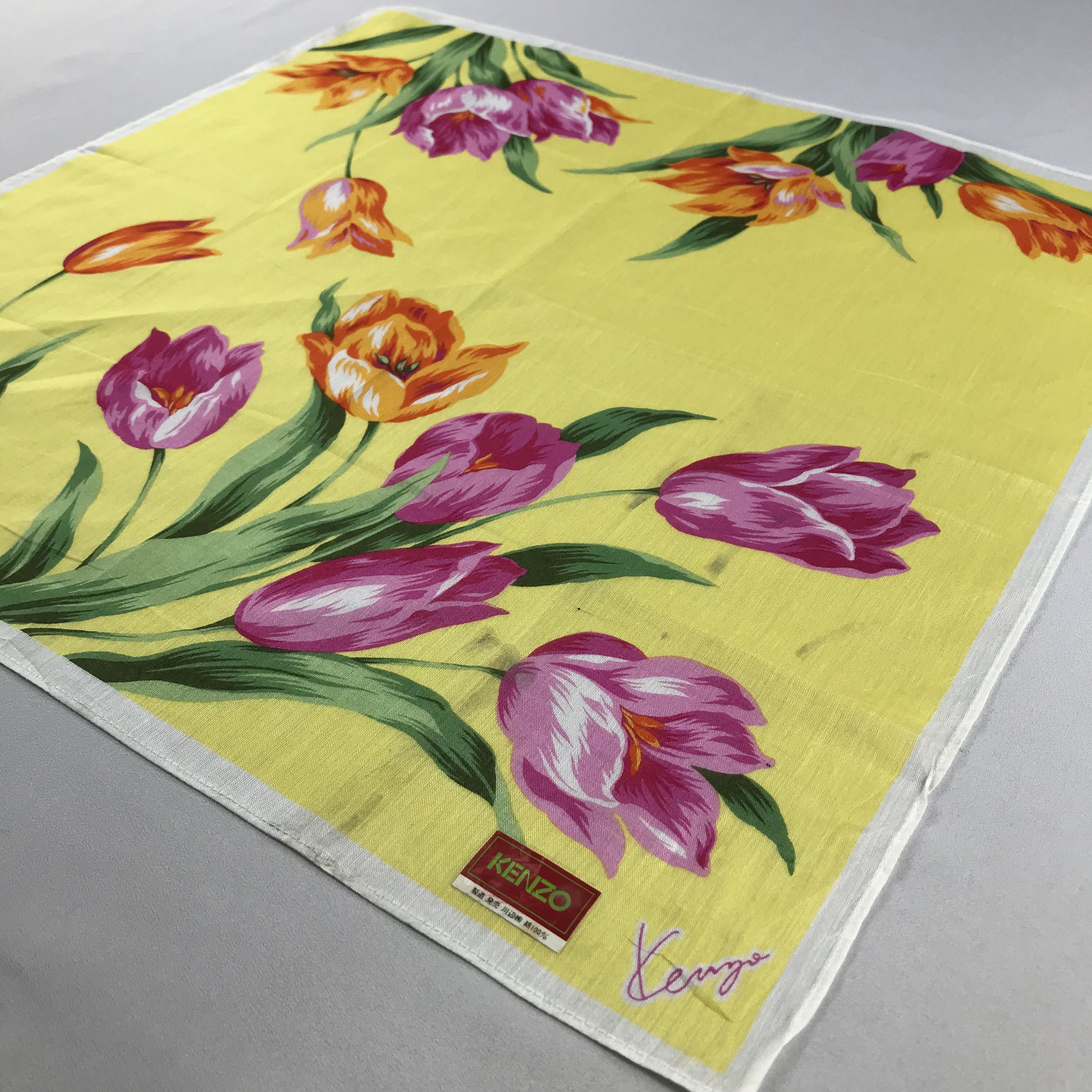 Kenzo Kenzo Handkerchief / Bandana / Neckerchief C546 Size ONE SIZE - 4 Thumbnail