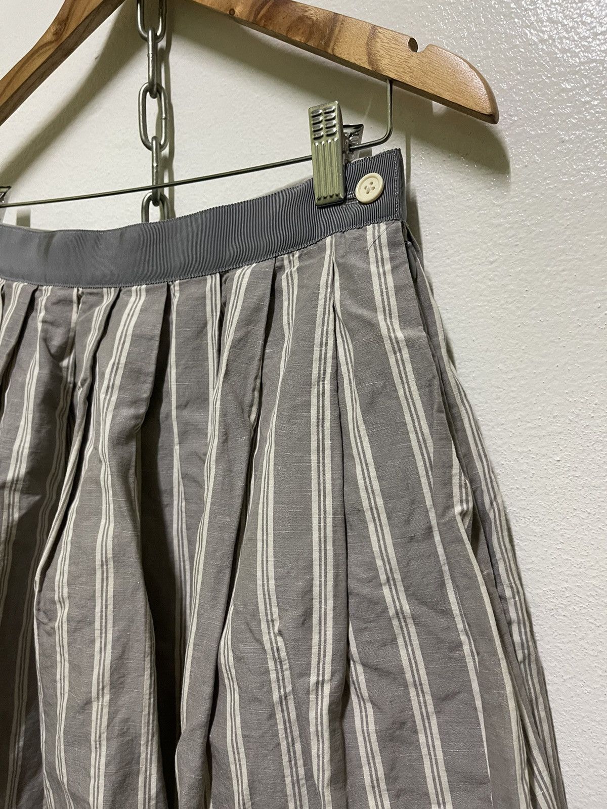 Japanese Brand × Margaret Howell Margaret Howell Striped Skirt Size 27" / US 4 / IT 40 - 4 Thumbnail