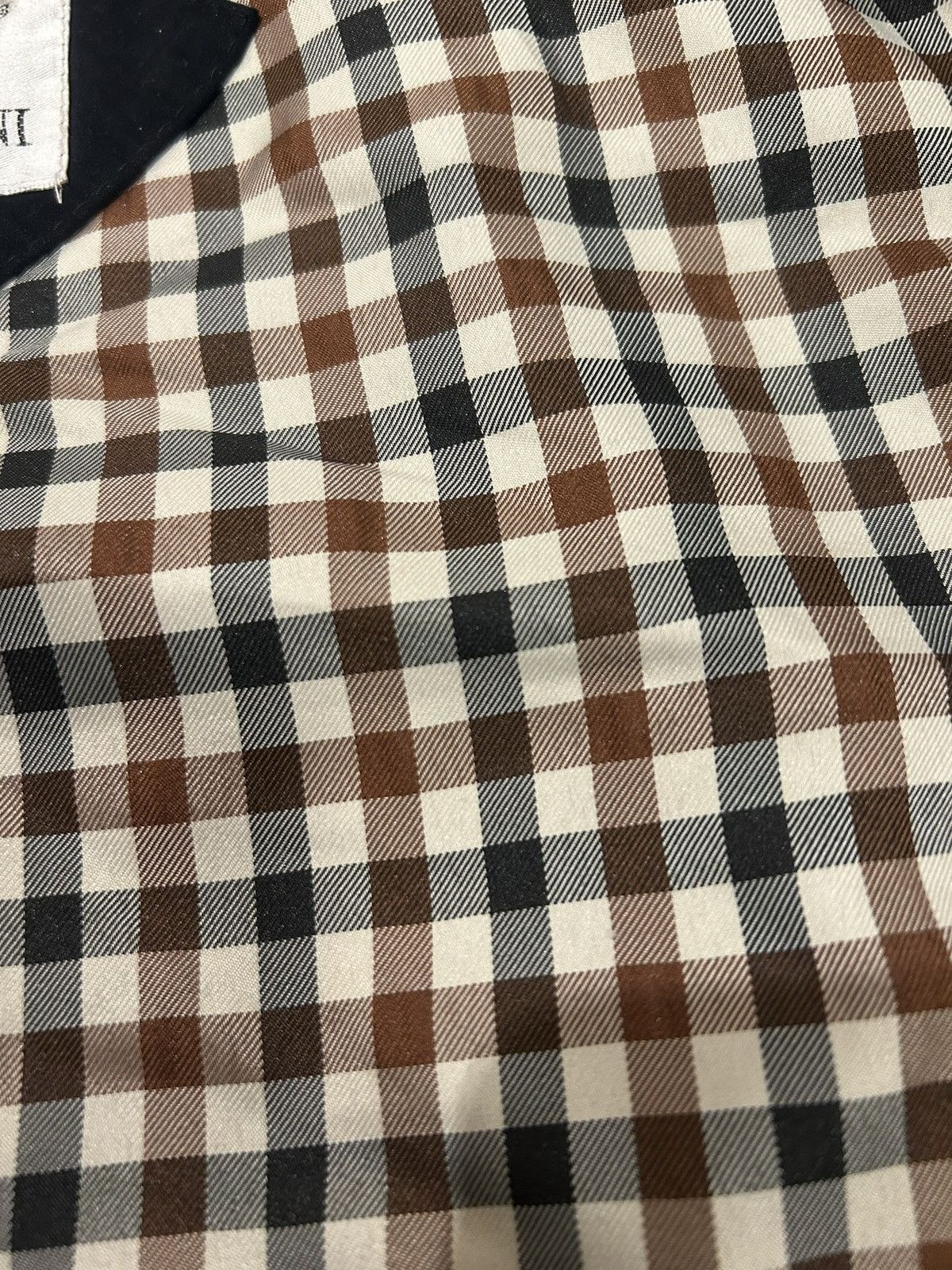 Giorgio Armani Vintage Giorgio Armani Trench Coat Plaid Lined Men’s XXXL Size US XXL / EU 58 / 5 - 8 Thumbnail