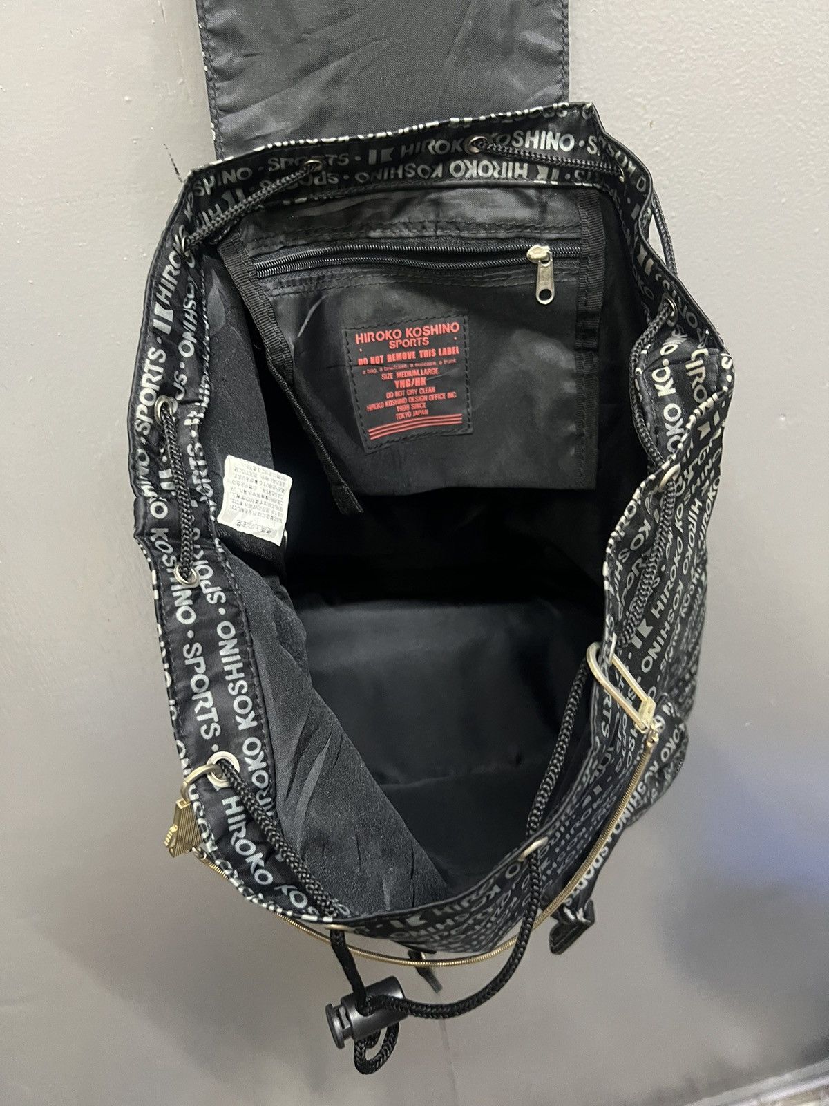 Hiroko Koshino Homme Hiroko Koshino Sports Bacpak Multipocket Size ONE SIZE - 10 Thumbnail