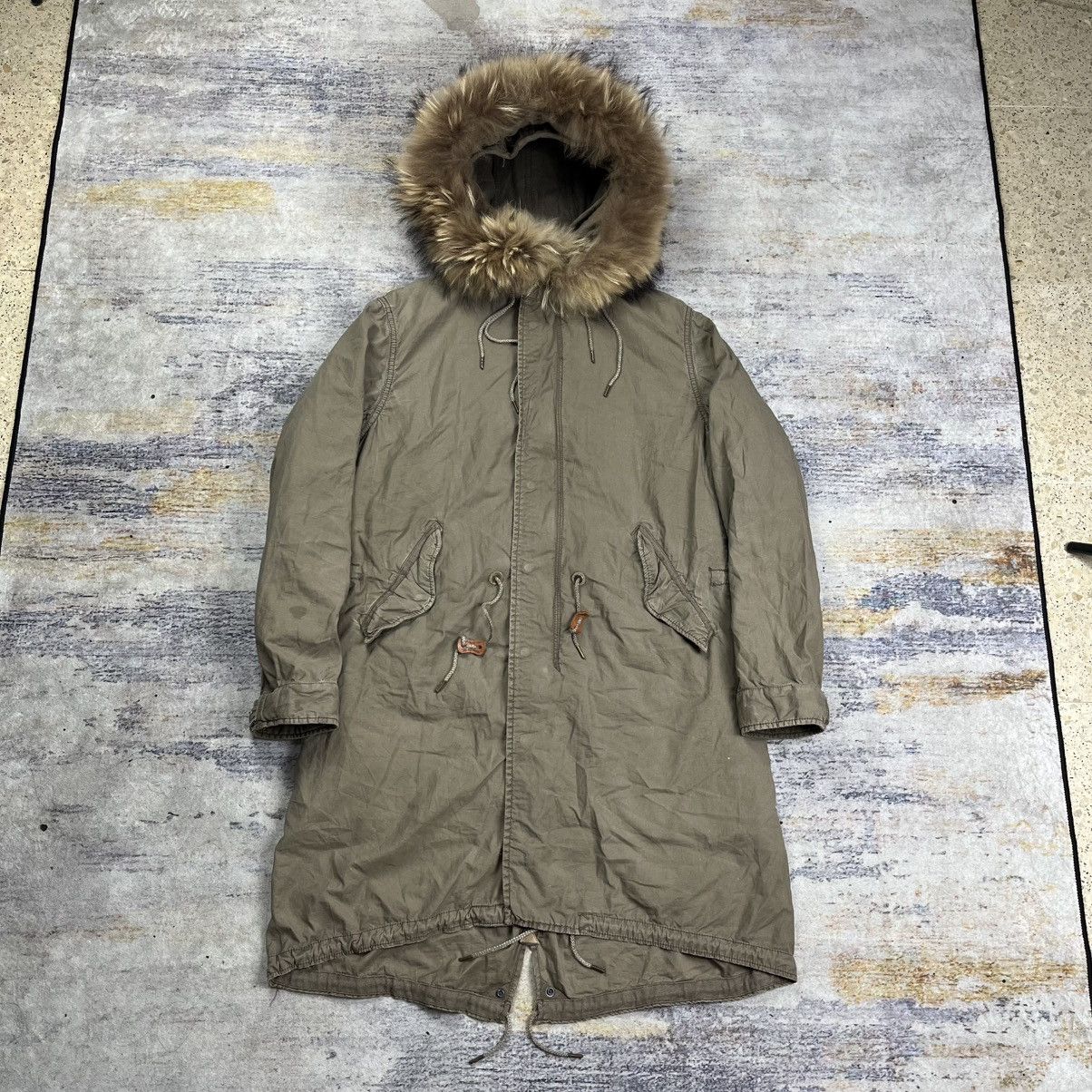 GOA Goa military fishtail parka raccoon fur hoodie vkei style Size US M / EU 48-50 / 2 - 1 Thumbnail