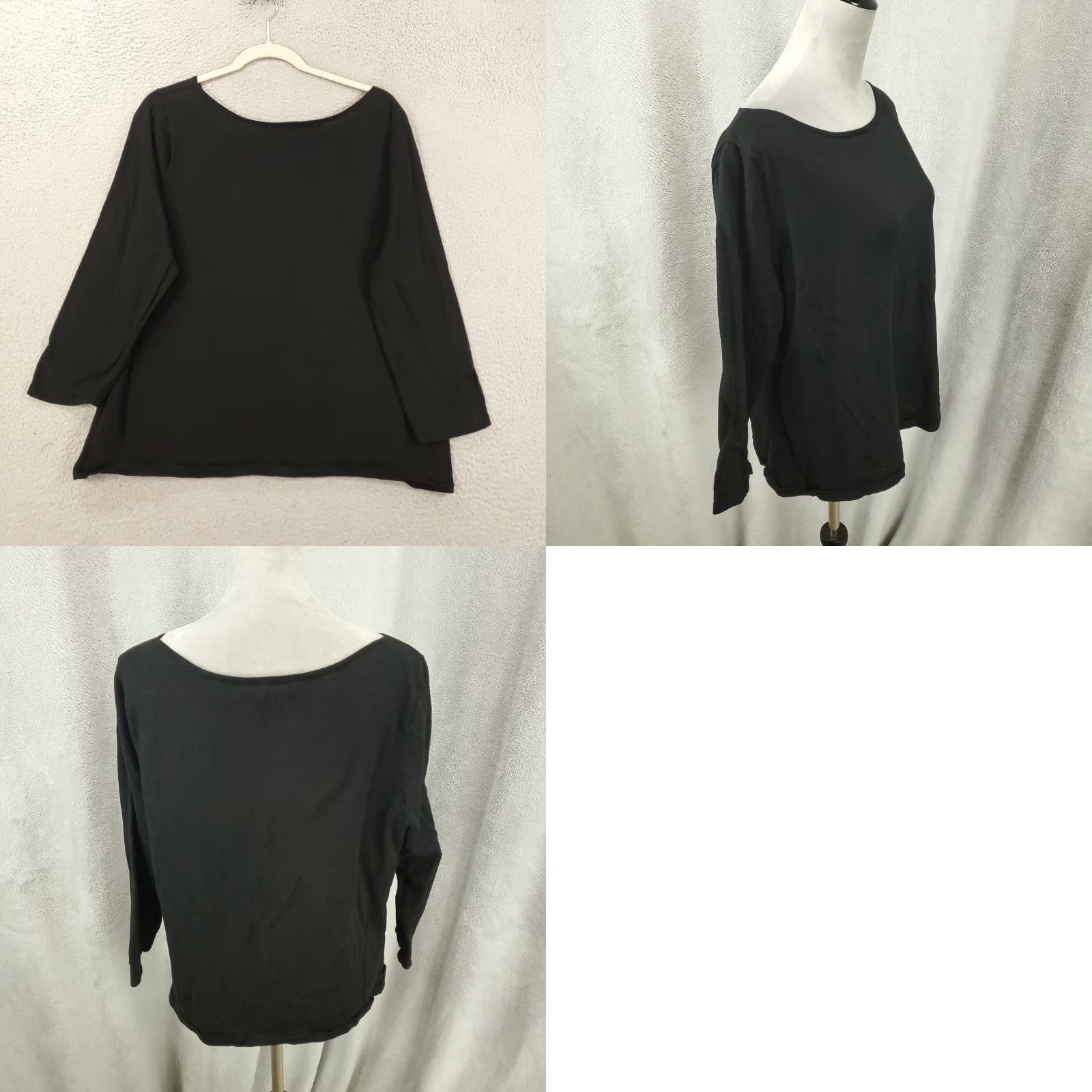 Ralph Lauren Lauren Ralph Lauren Top 2X Black Long Sleeve Pullover Womens Size XXL / US 16-18 / IT 52-54 - 8 Thumbnail