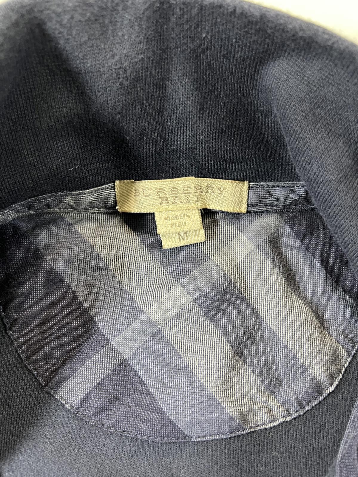 Burberry Burberry Brit Navy Half-Zip Sweatshirt Size US M / EU 48-50 / 2 - 3 Thumbnail