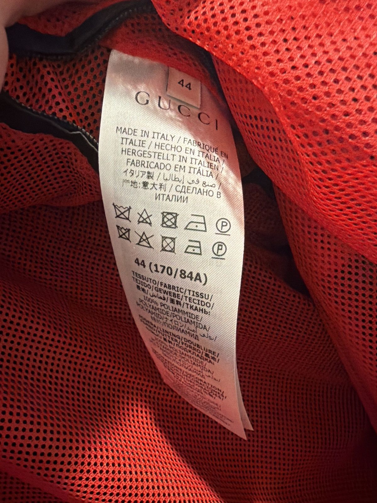 Gucci Gucci GG Monogram Web Stripe Windbreaker Jacket Black Size US S / EU 44-46 / 1 - 12 Thumbnail