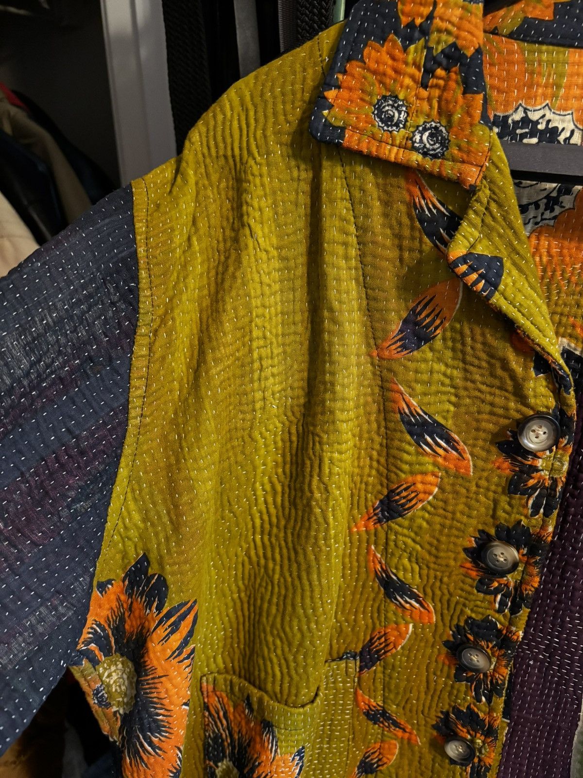 No Maintenance No Maintenance Floral Kantha Quilt Jacket 1 of 1 Size US L / EU 52-54 / 3 - 4 Thumbnail