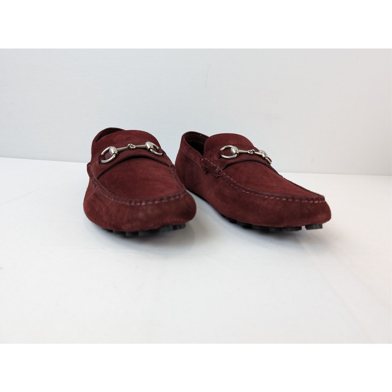 Gucci o1rshd1 Moccasin Leather Suede Sweet Loafers Shoe boots Size US 11.5 / EU 44-45 - 5 Thumbnail