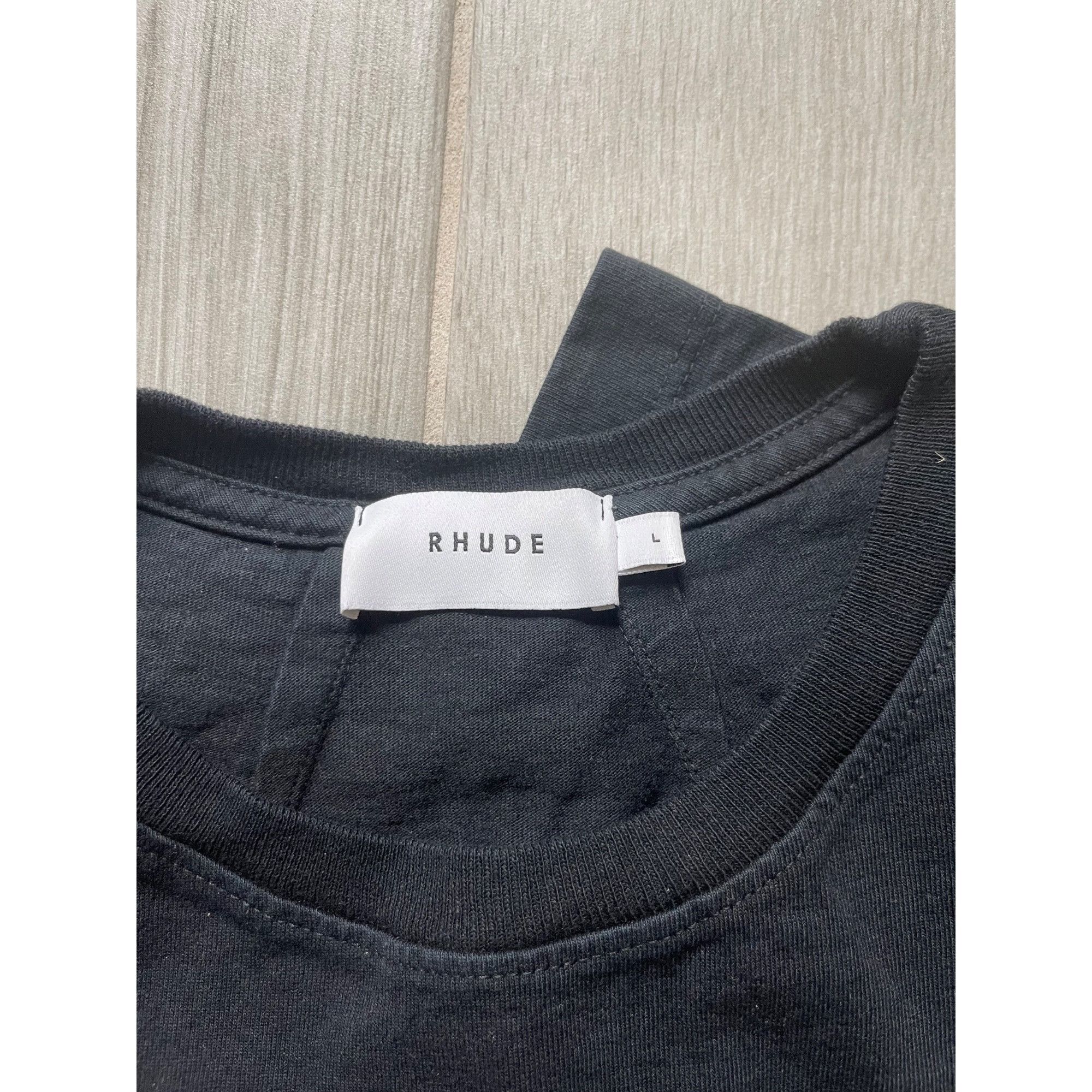 Rhude NEW RHUDE NEW MONEY BLACK TEE SZ LARGE Size US L / EU 52-54 / 3 - 7 Thumbnail