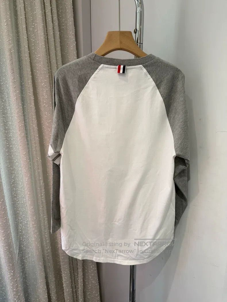 Thom Browne Thom Browne Four stripes color long sleeves Size US S / EU 44-46 / 1 - 2 Thumbnail