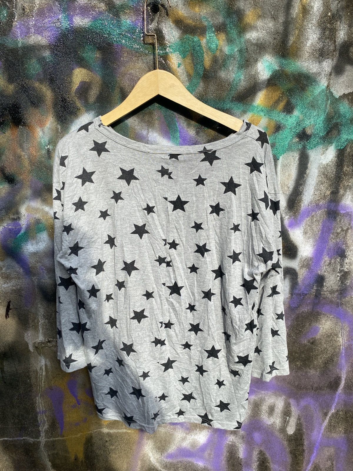 Beauty Beast × Hysteric Glamour × Japanese Brand REGLAN IM-PARTY STAR MOTIF BEAUTY BEAST STYLE ⭐️ Size US L / EU 52-54 / 3 - 4 Thumbnail