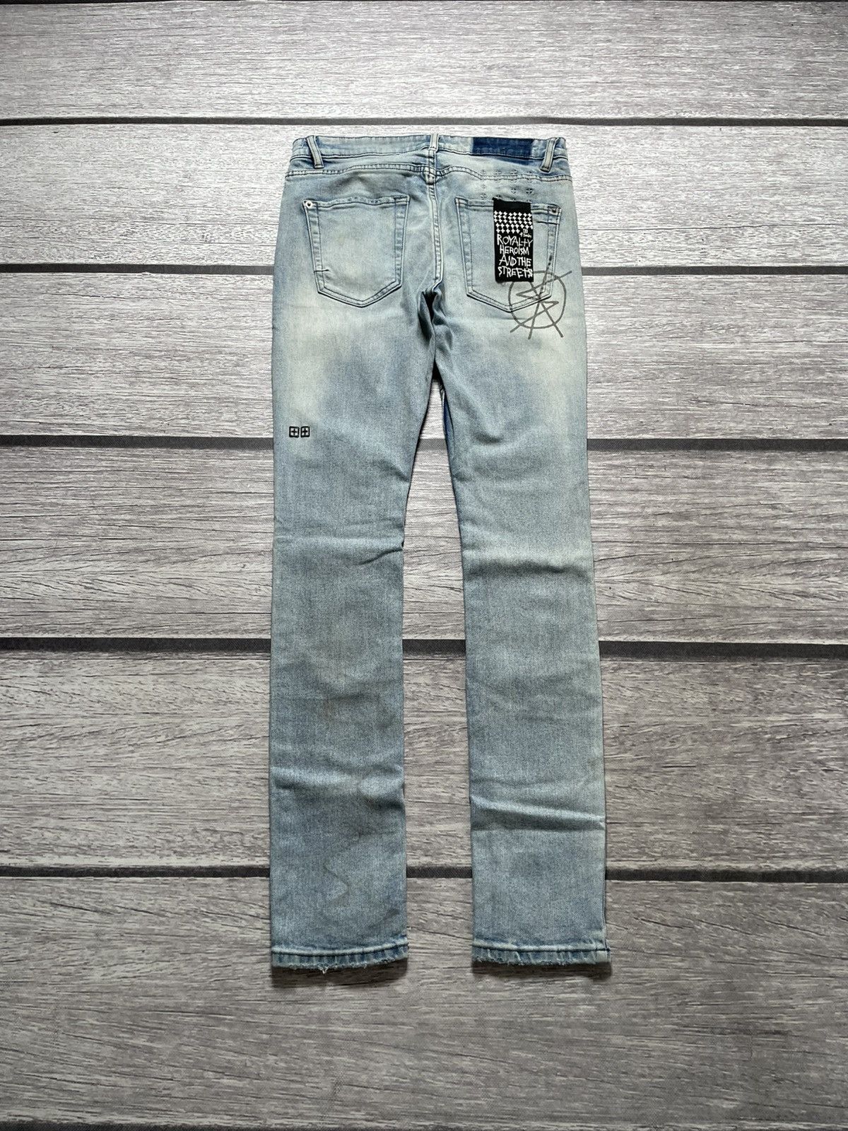 Ksubi Ksubi Van Wrinkle Nowhere Jeans Size US 30 / EU 46 - 2 Thumbnail