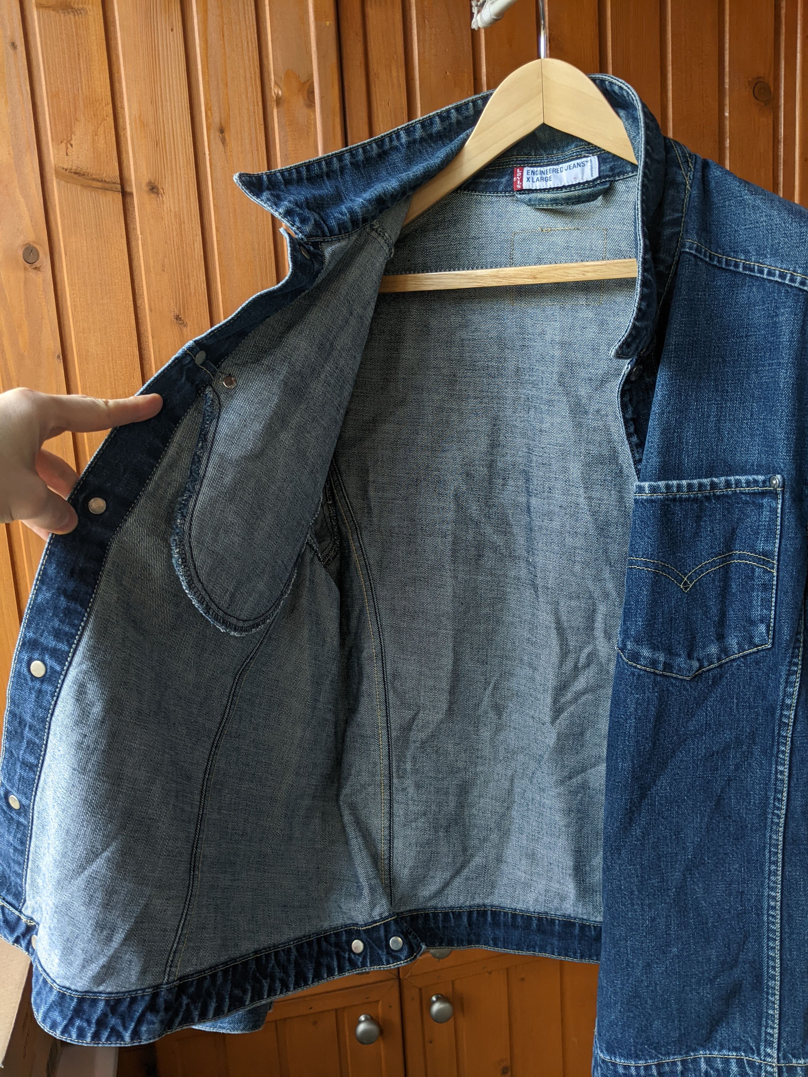 Levi's Levis Engineered Jeans Denim Jacket Vintage Lee Polo ACNE Size US XL / EU 56 / 4 - 15 Thumbnail