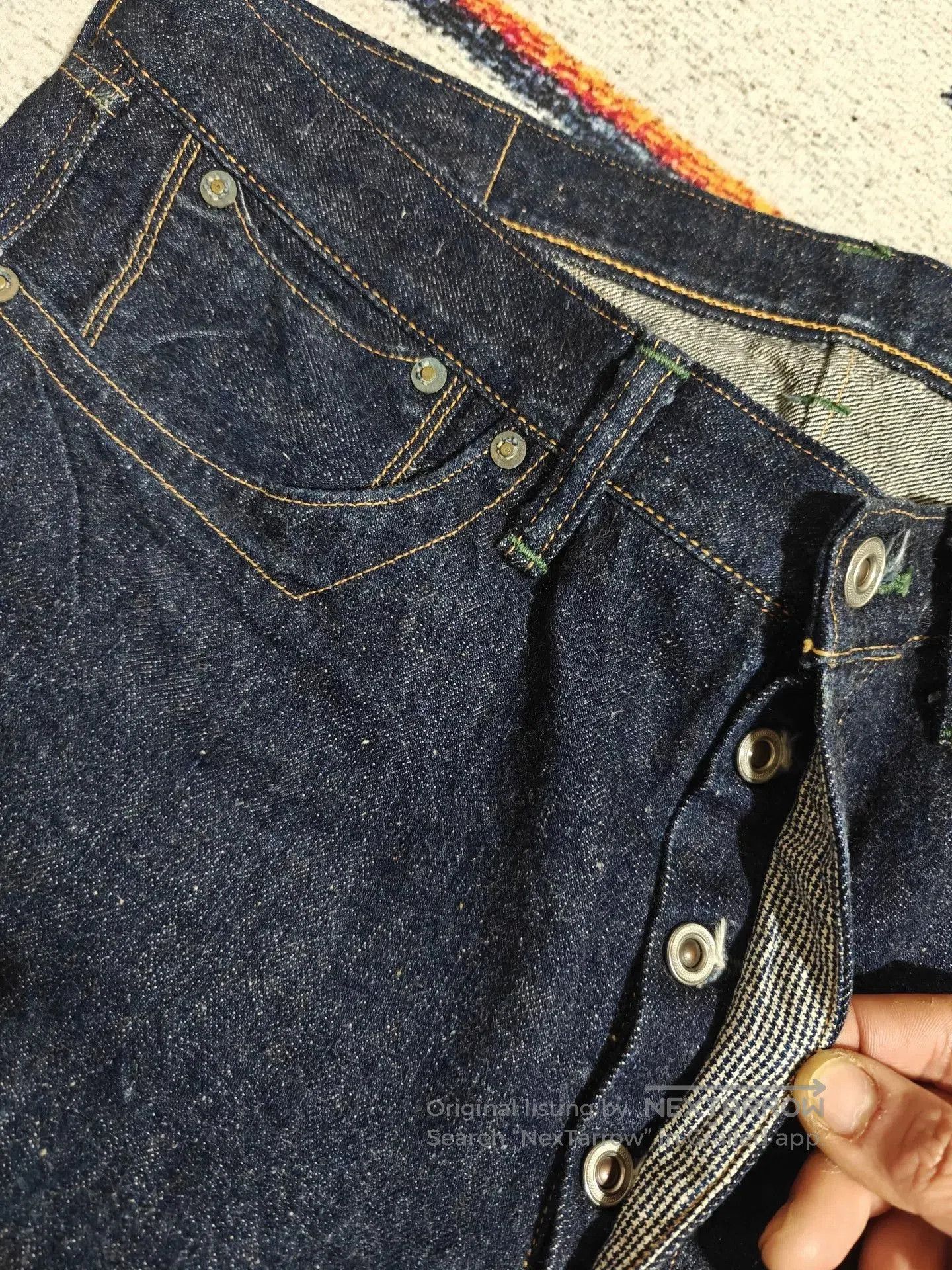 Vintage Warehouse 20th Anniversary Brown Duck Digger Jeans. Size US 32 / EU 48 - 5 Thumbnail