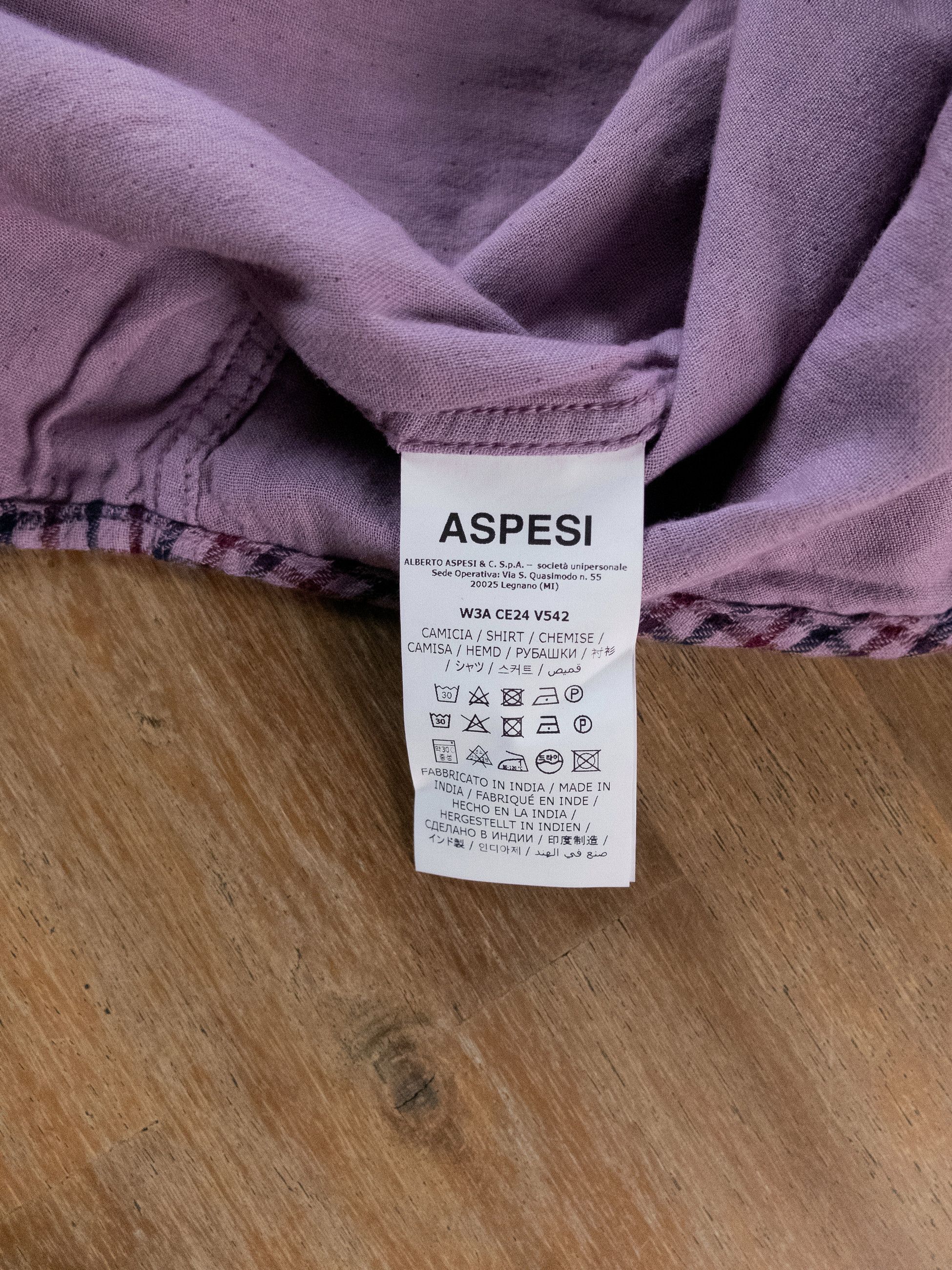 Aspesi ASPESI New Robert pink plaid button down flannel shirt M Size US M / EU 48-50 / 2 - 6 Thumbnail