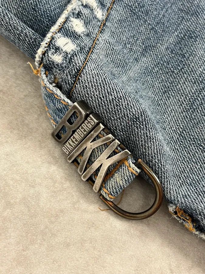 Dirk Bikkembergs 2010s Bikkembergs Blue Avant-Garde Denim Jeans Size US 32 / EU 48 - 11 Thumbnail