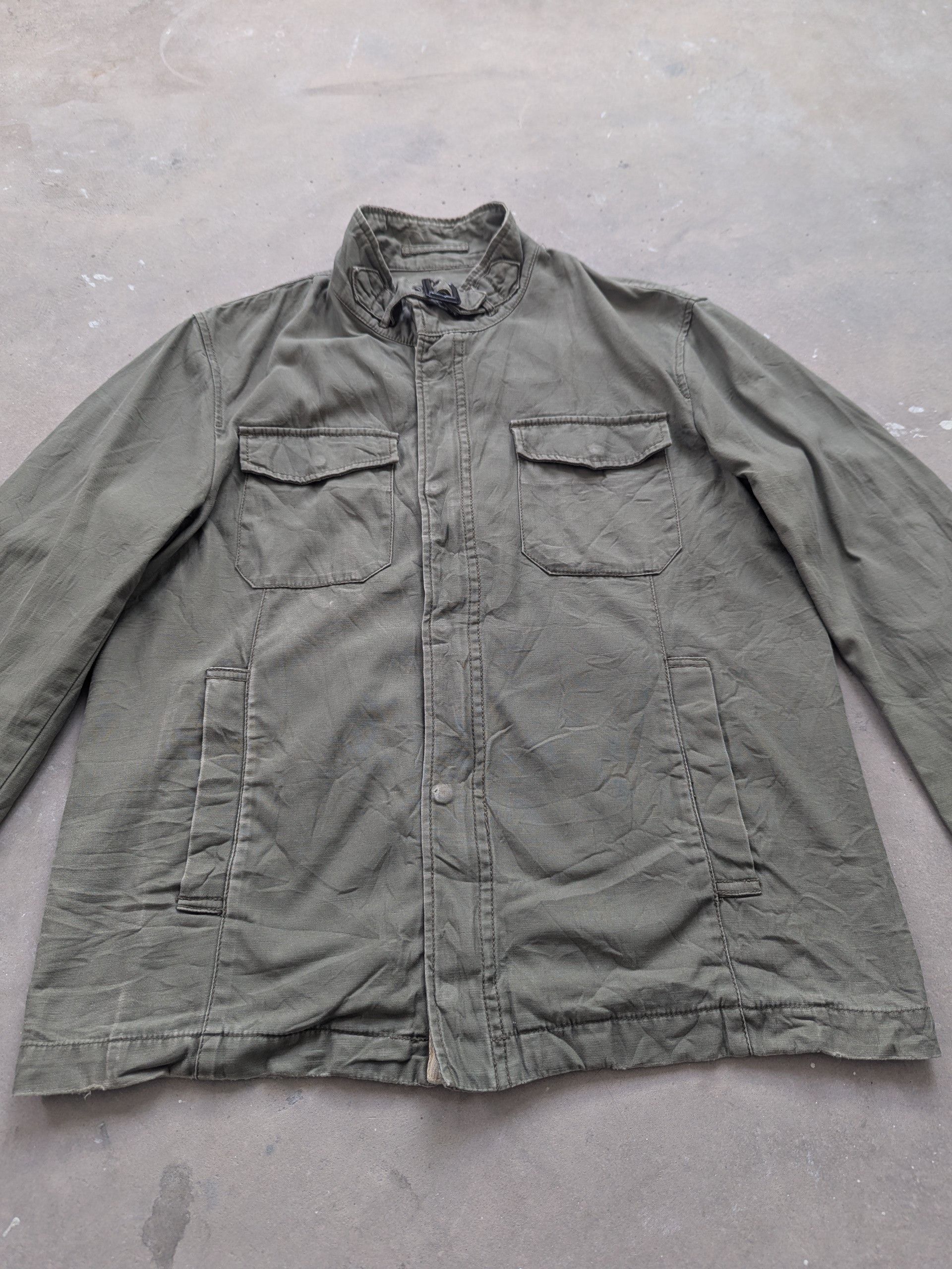 Japanese Brand × Vintage Vintage 1990s PBI Jacket Army Style Distressed Size M / US 6-8 / IT 42-44 - 6 Thumbnail