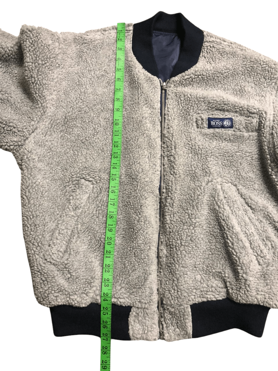 Japanese Brand Suntory Boss Coffee Ma-1 Bomber Jacket Sherpa Rivesible Size US M / EU 48-50 / 2 - 13 Thumbnail