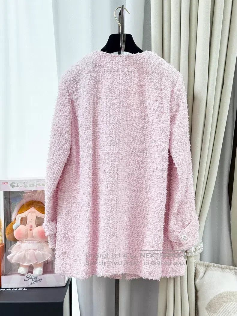 Chanel Chanel 21C early spring vacation cherry blossom pink tweed Size XXS / US 00 / IT 34 - 3 Thumbnail