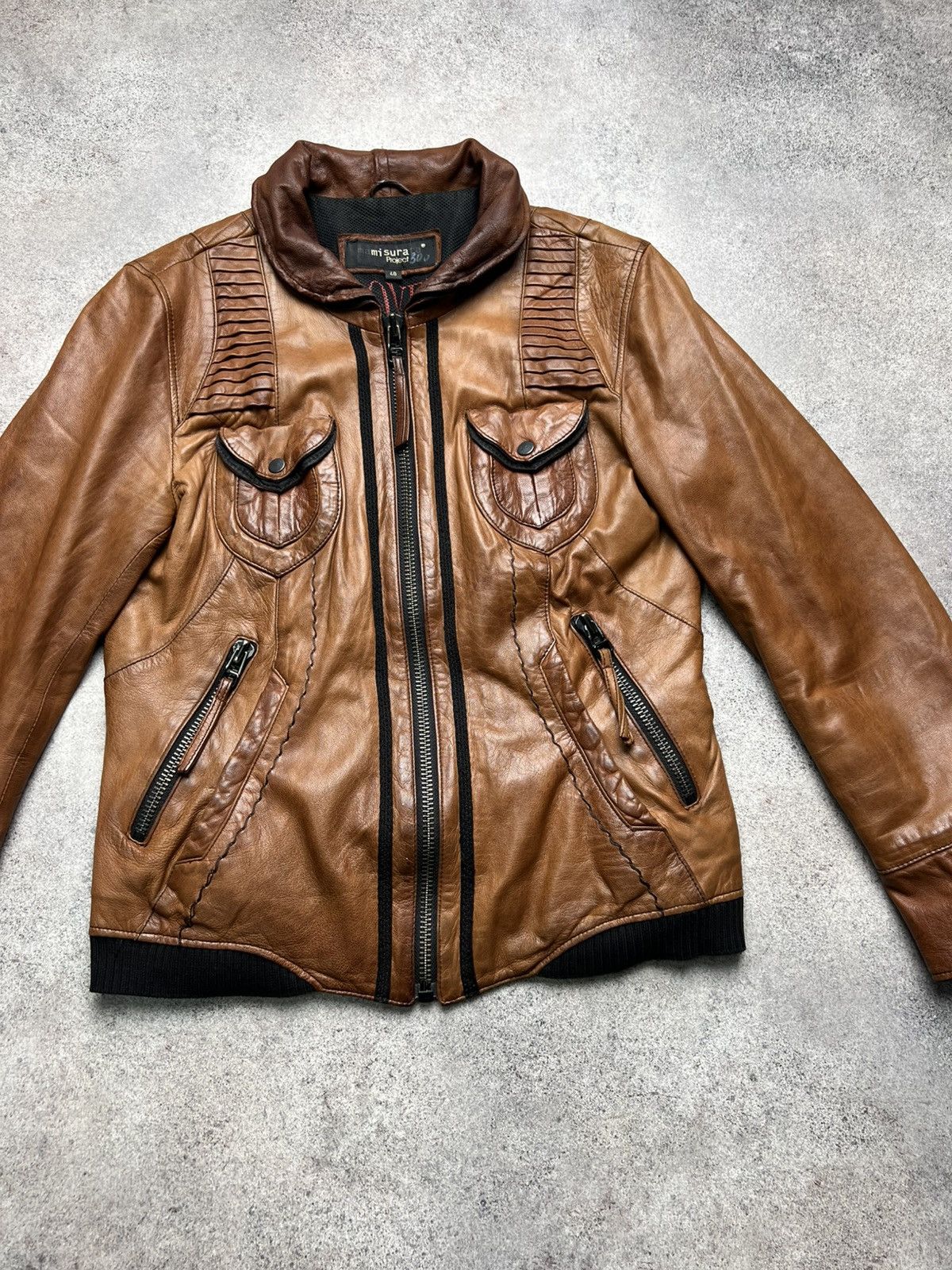 Hysteric Glamour Vintage faded leather japanese jacket Size S / US 4 / IT 40 - 3 Thumbnail