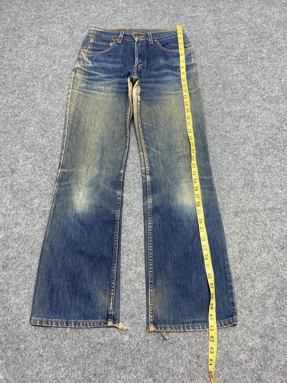 If Six Was Nine Vintage 90s Levis 517 Bootcut Distressed Denim Size US 28 / EU 44 - 10 Thumbnail