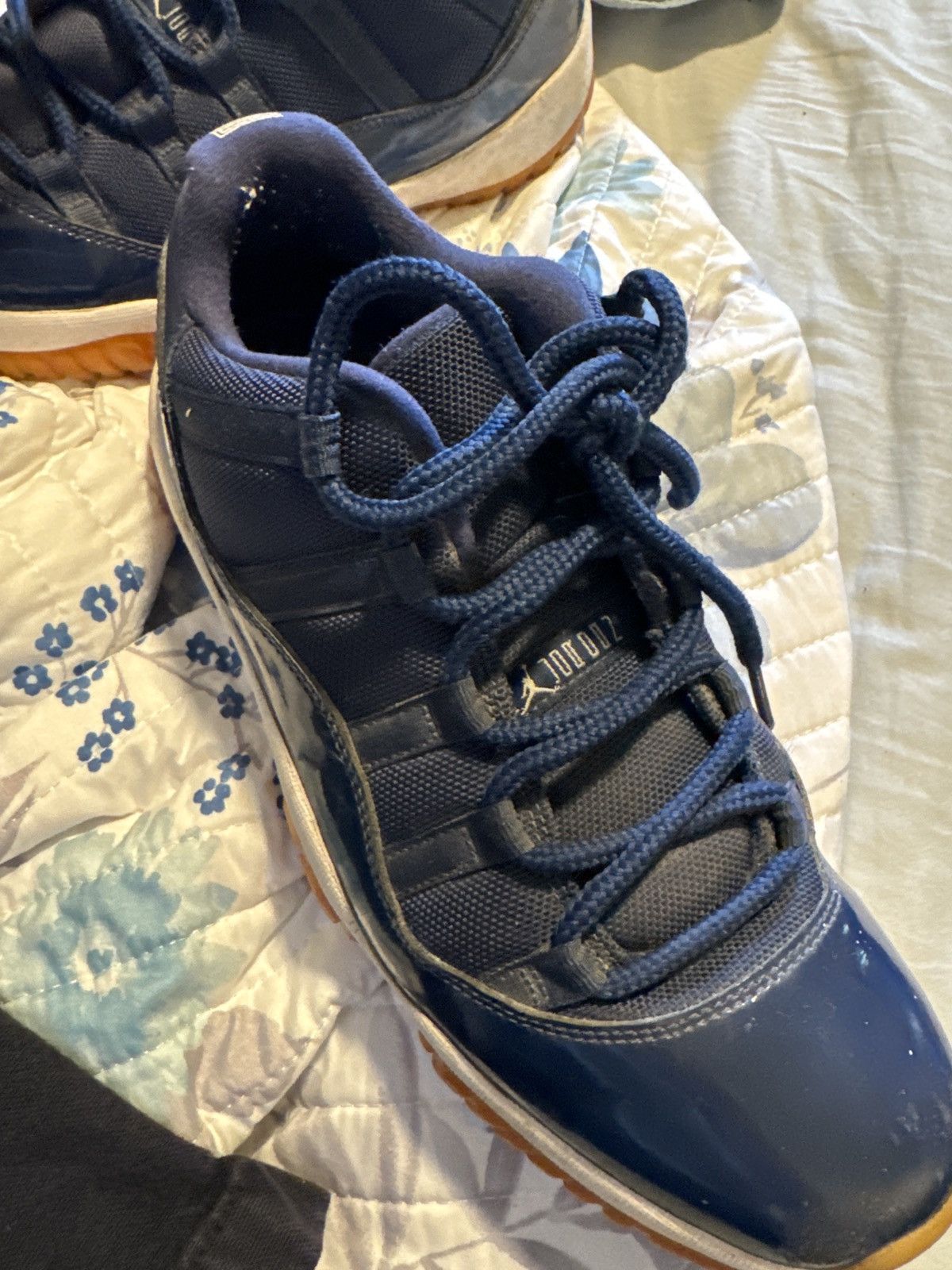 Jordan Brand × Nike Jordan 11 Retro Low Midnight Size US 11 / EU 44 - 1 Thumbnail