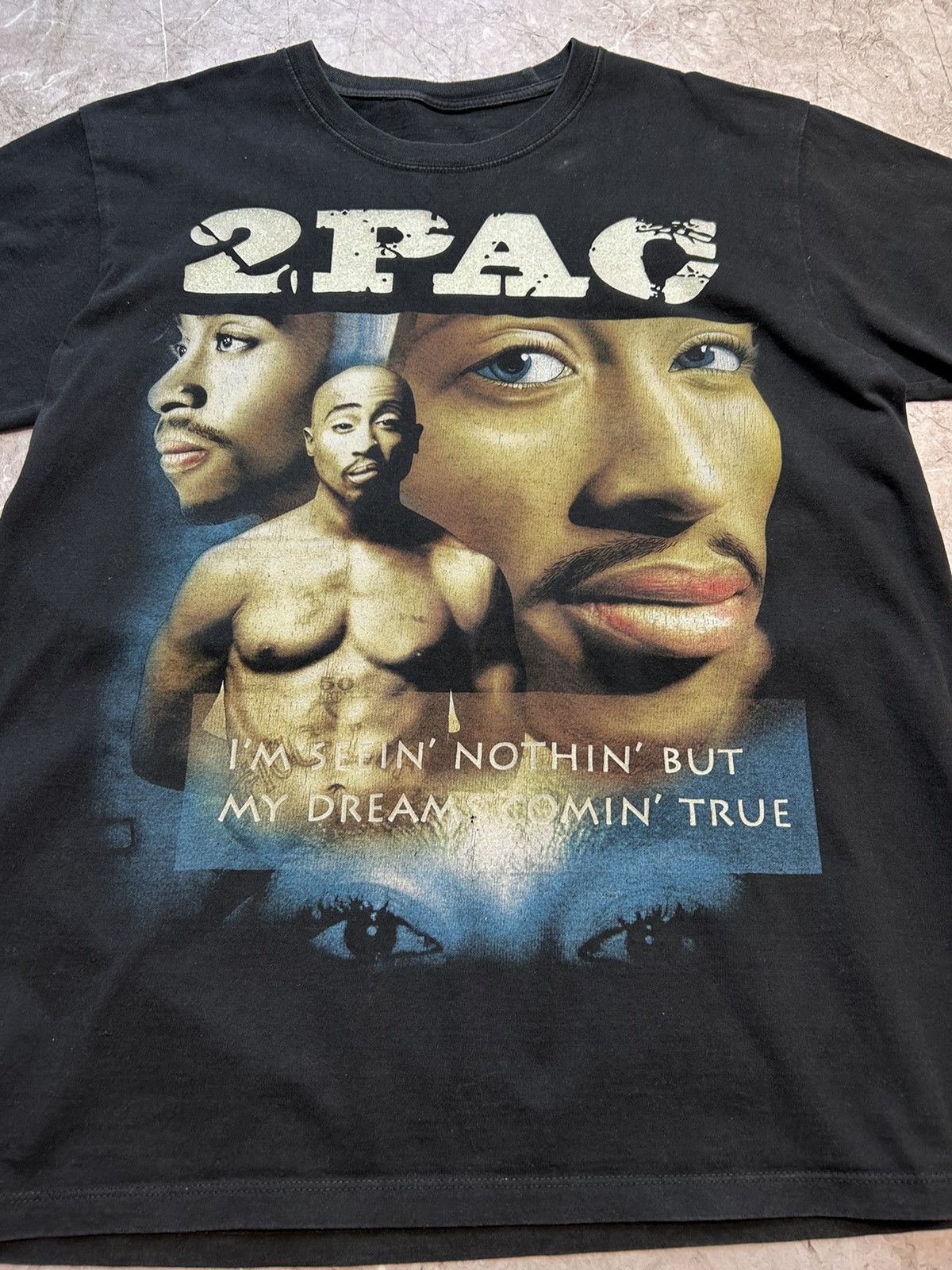 Band Tees × Rap Tees × Vintage Vintage 90s, 2PAC | Memorial T Shirt | 1971-1996 size L Size US L / EU 52-54 / 3 - 5 Thumbnail