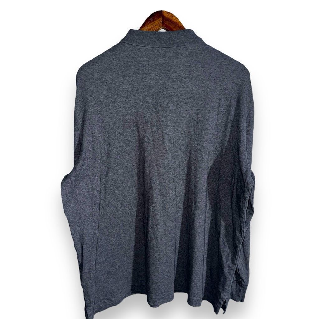 Polo Ralph Lauren Gray Polo Ralph Lauren L/S Flesh Pony Polo Shirt Size XL Size US XL / EU 56 / 4 - 9 Thumbnail