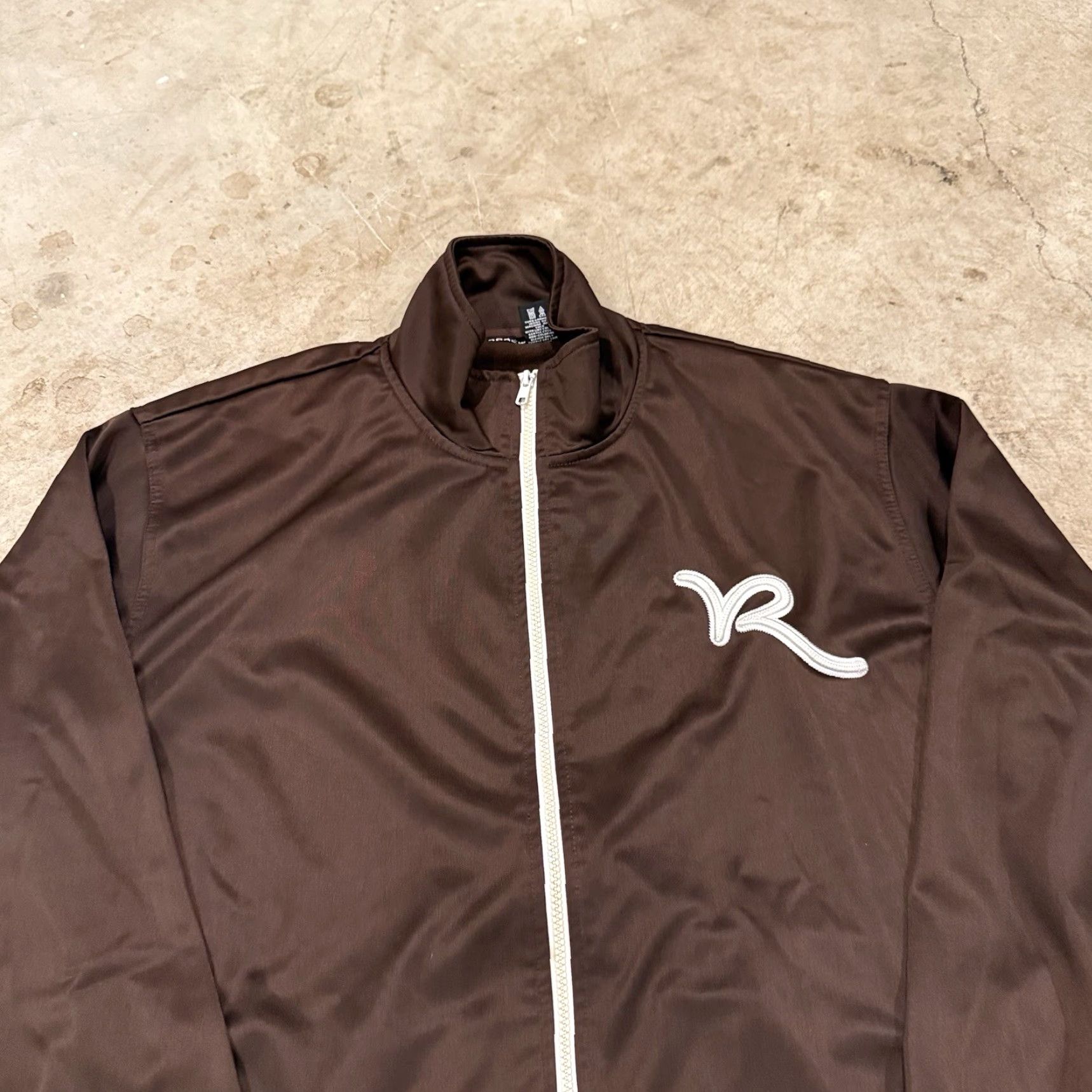 Rocawear VINTAGE Rocawear Mens 2XL Brown Full Zip Track Jacket Activewear The Rock Mens Jacket Brown 2XL Track Jacket Rock Themes Size US XXL / EU 58 / 5 - 4 Thumbnail
