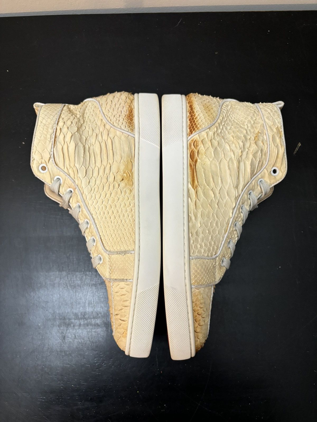 Christian Louboutin Christian Louboutin Red Bottom Louis Orlato Snakeskin Python Size US 8.5 / EU 41-42 - 4 Thumbnail